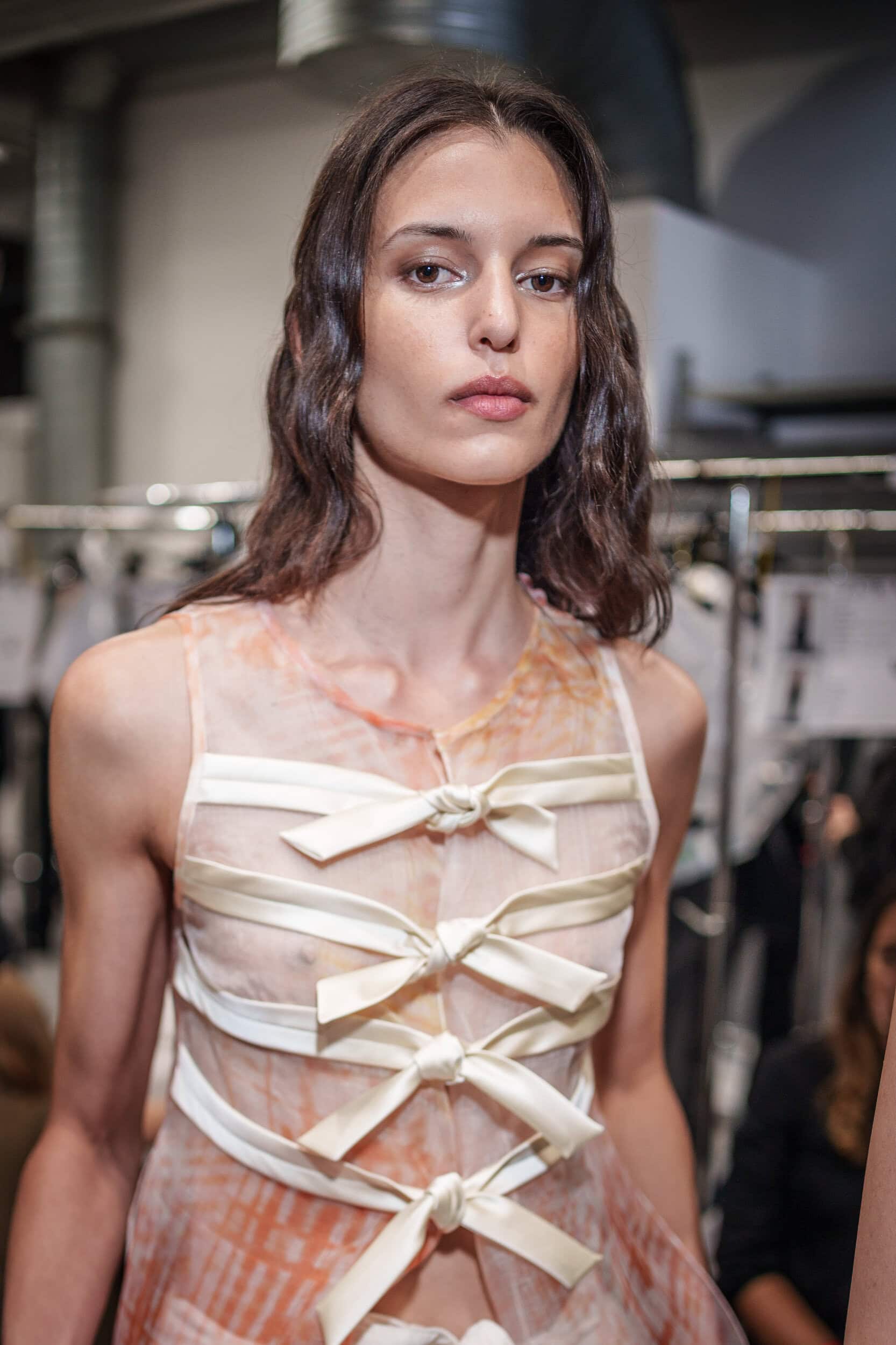 Emporio Armani Spring 2026 Fashion Show Backstage