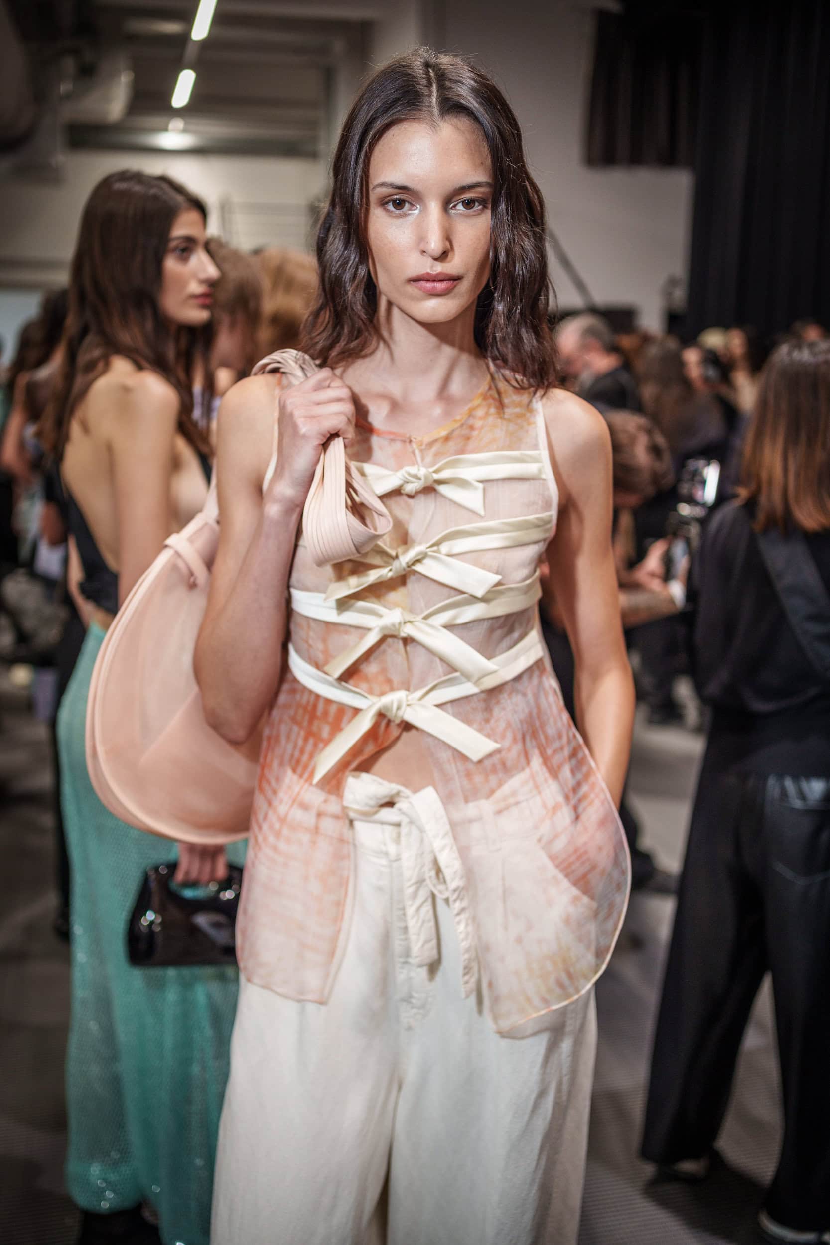 Emporio Armani Spring 2026 Fashion Show Backstage
