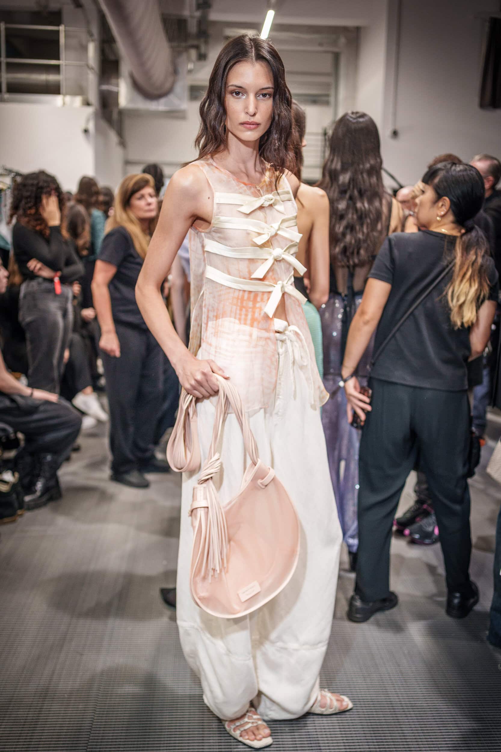 Emporio Armani Spring 2026 Fashion Show Backstage