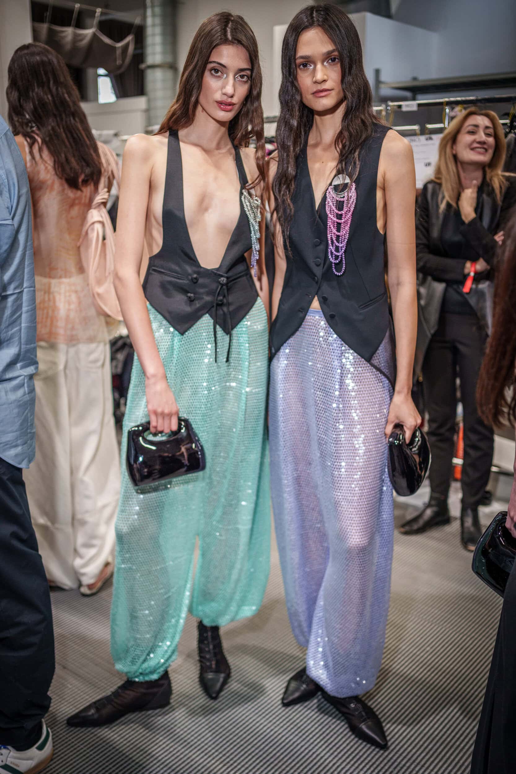 Emporio Armani Spring 2026 Fashion Show Backstage