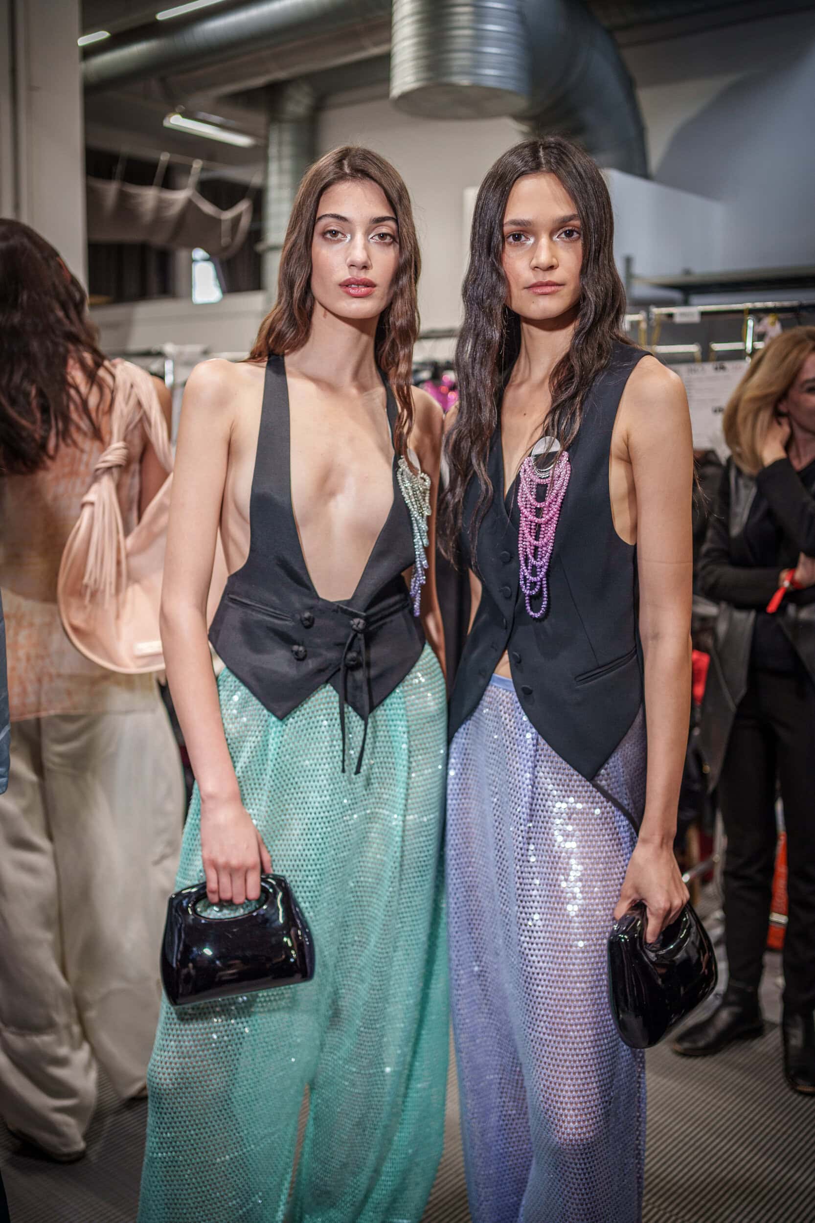 Emporio Armani Spring 2026 Fashion Show Backstage