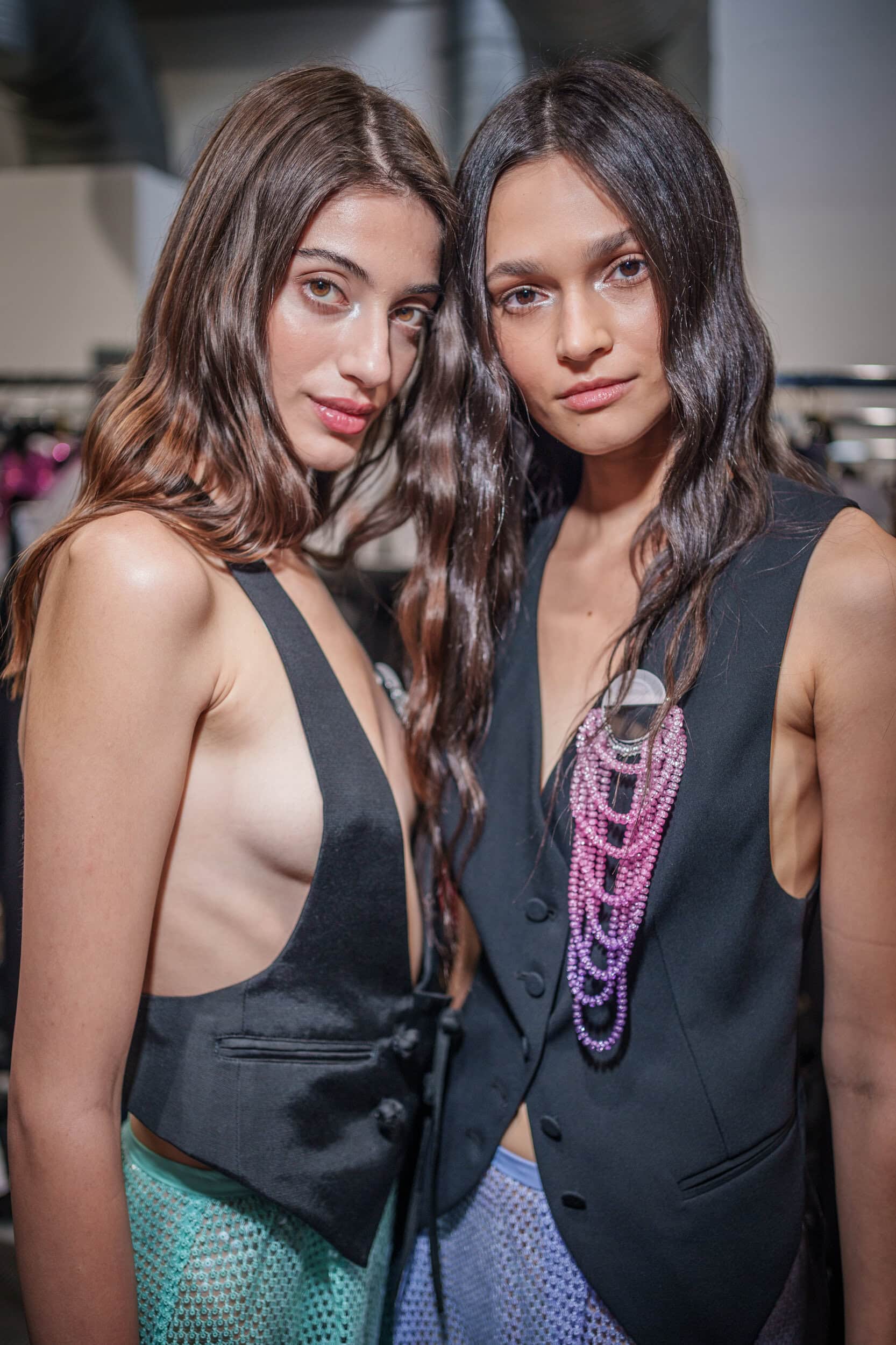 Emporio Armani Spring 2026 Fashion Show Backstage
