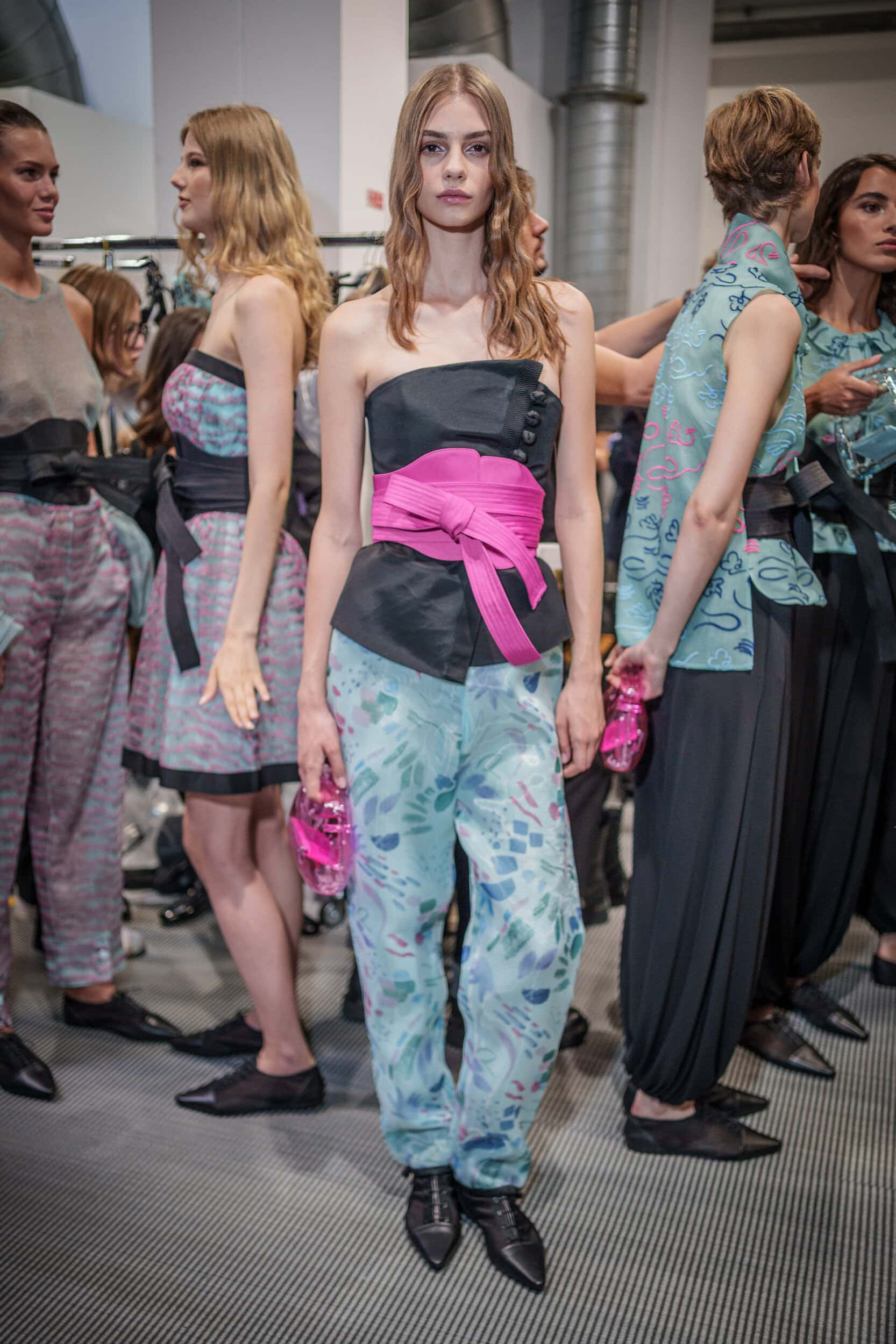 Emporio Armani Spring 2026 Fashion Show Backstage
