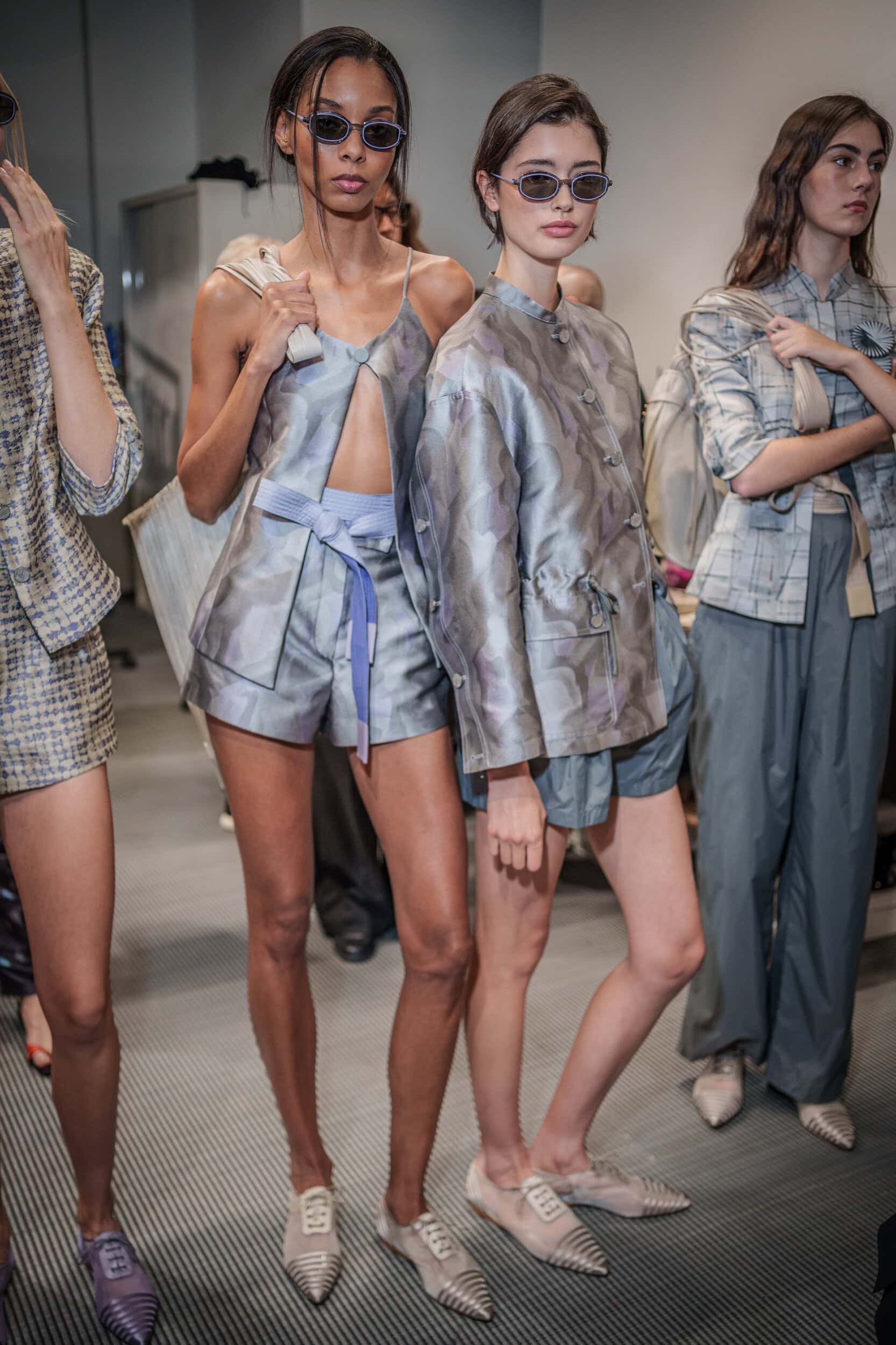 Emporio Armani Spring 2026 Fashion Show Backstage
