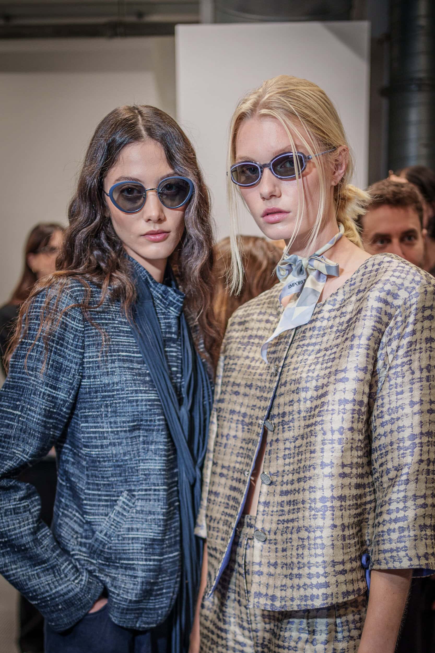 Emporio Armani Spring 2026 Fashion Show Backstage