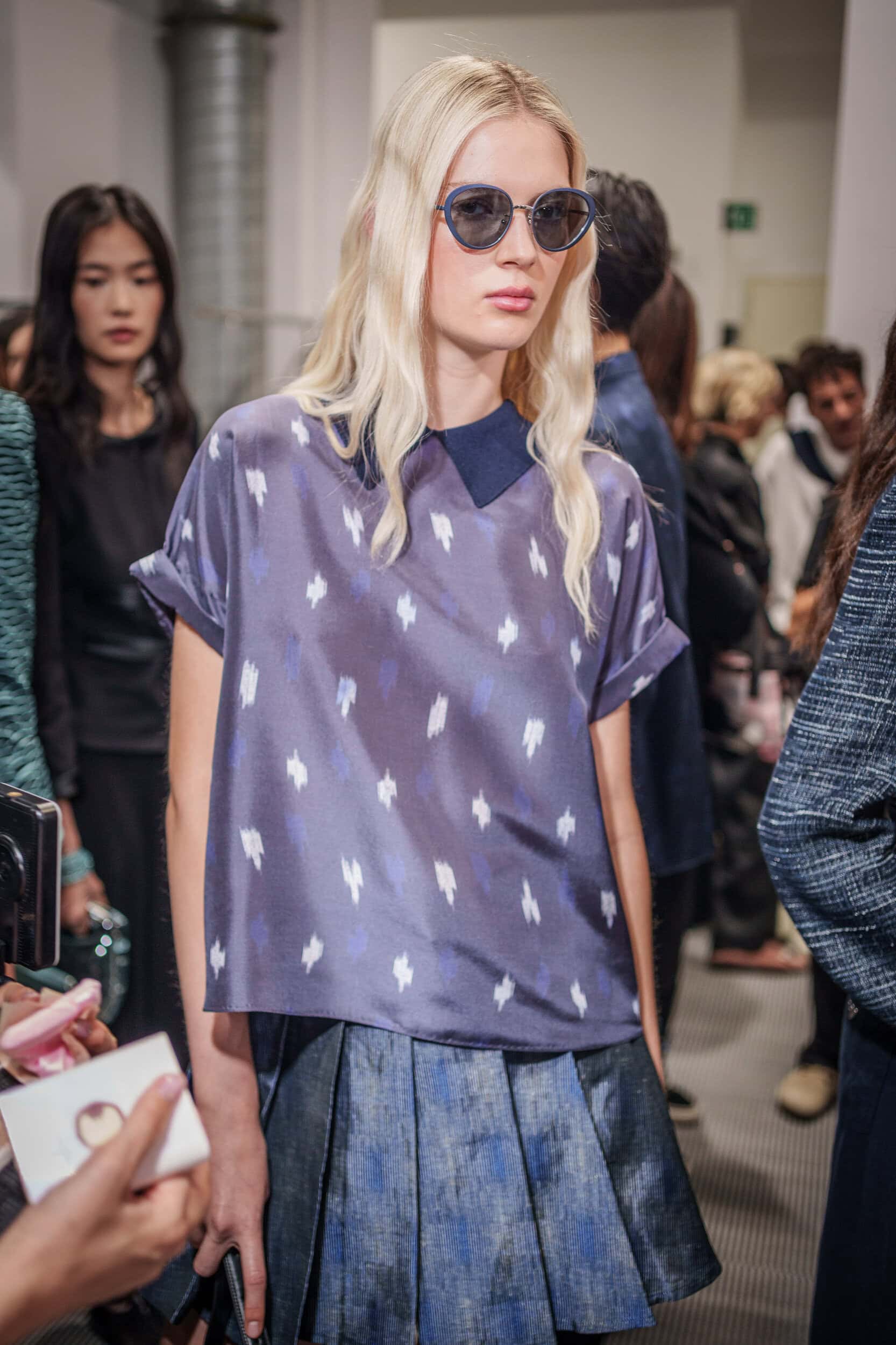 Emporio Armani Spring 2026 Fashion Show Backstage
