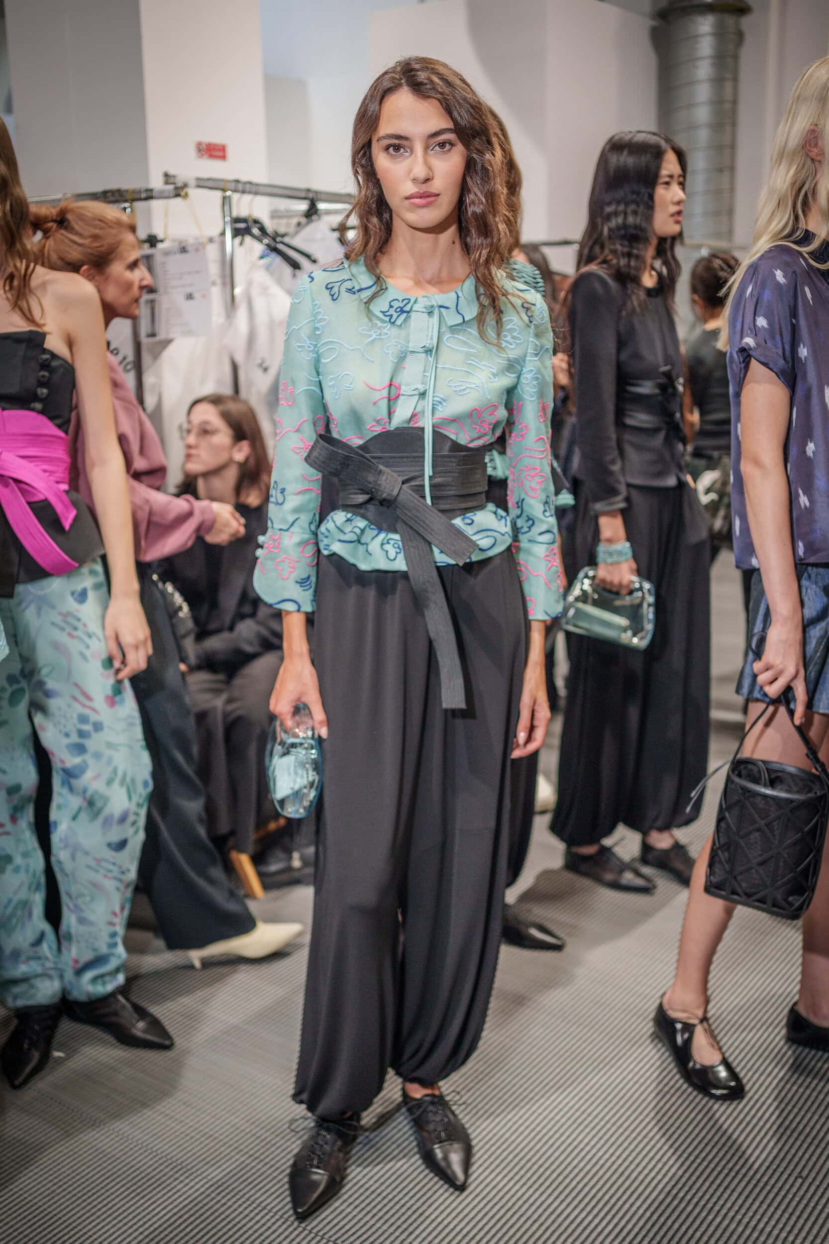 Emporio Armani Spring 2026 Fashion Show Backstage