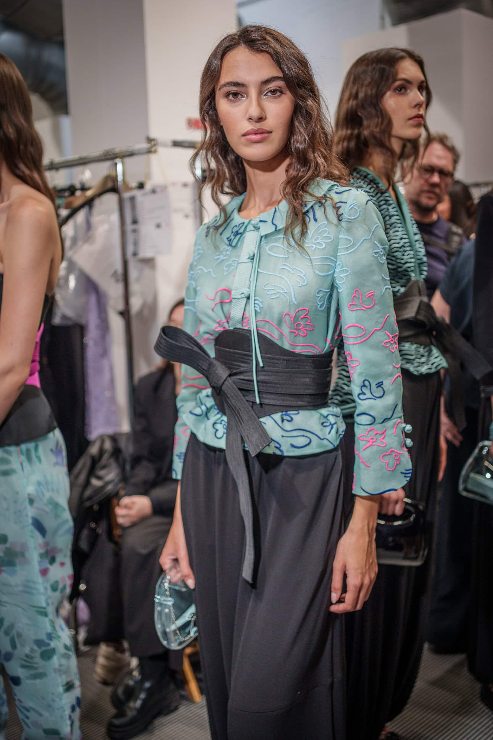 Emporio Armani Spring 2026 Fashion Show Backstage