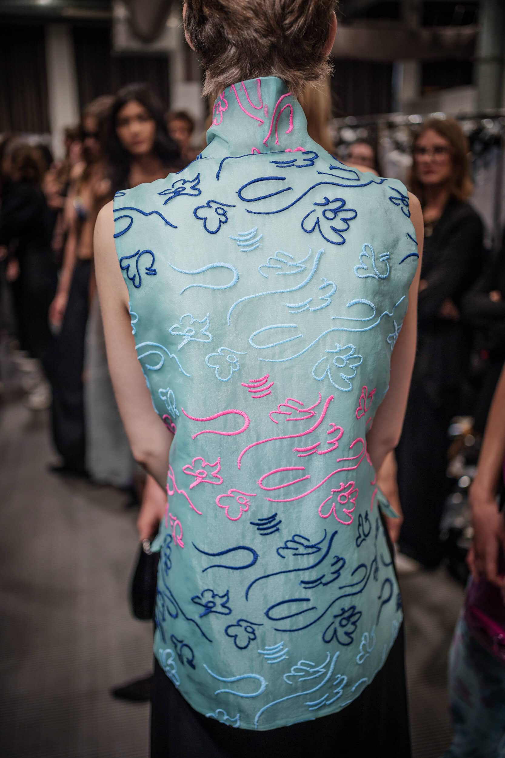 Emporio Armani Spring 2026 Fashion Show Backstage