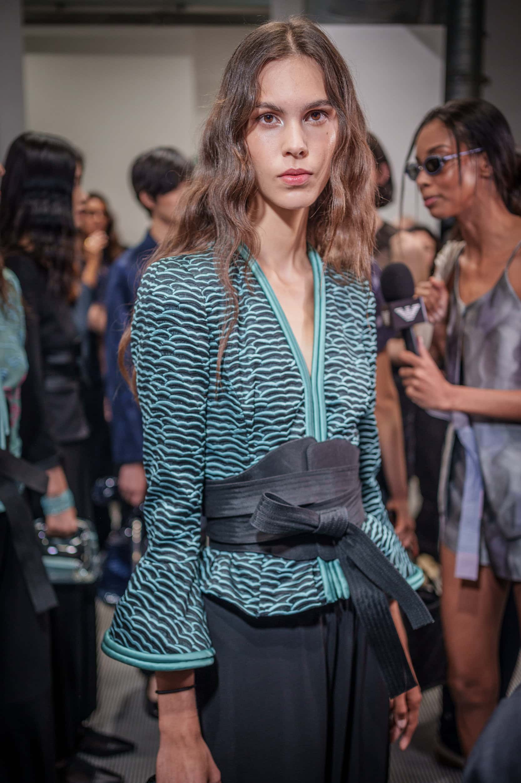 Emporio Armani Spring 2026 Fashion Show Backstage