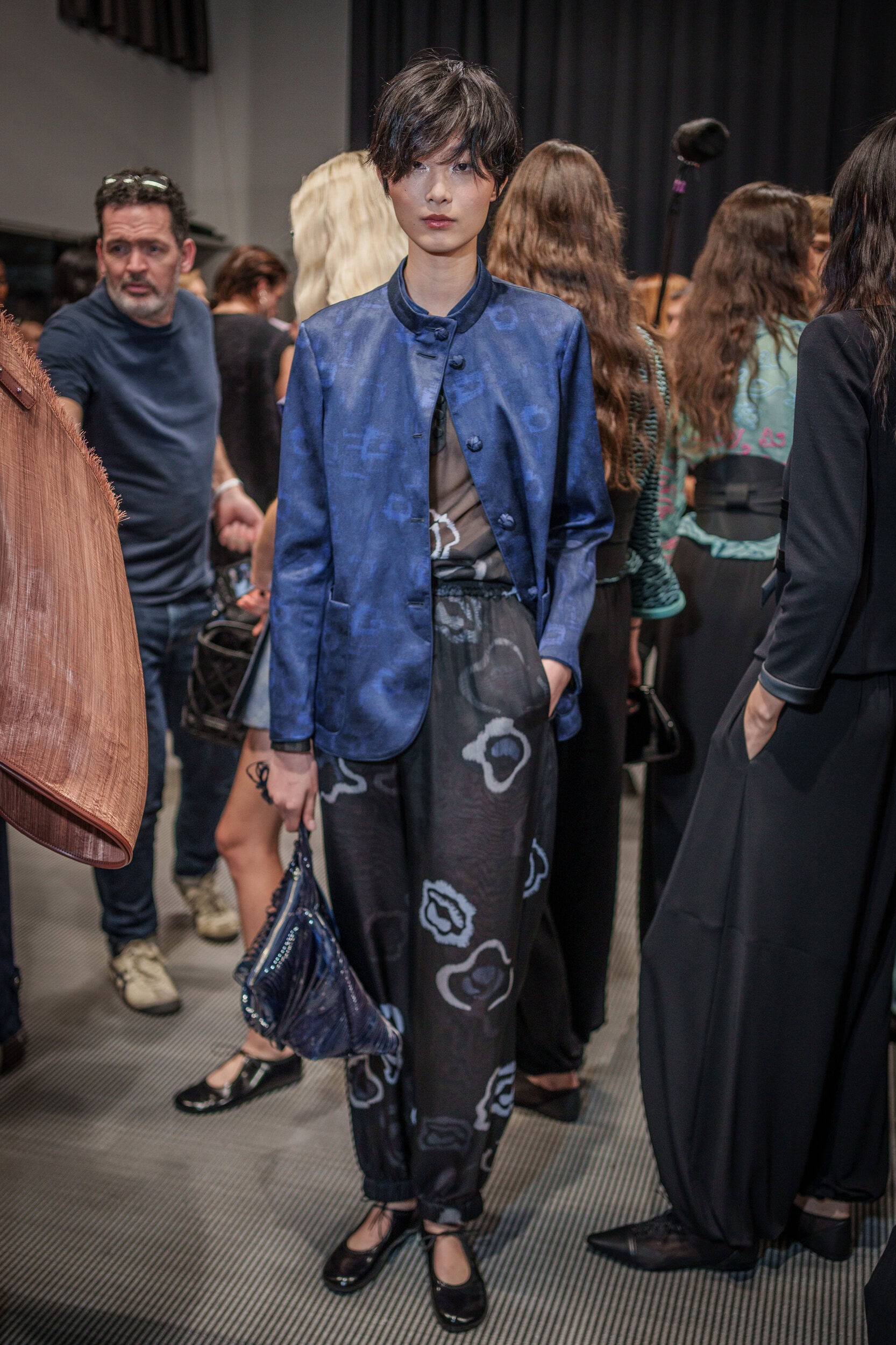 Emporio Armani Spring 2026 Fashion Show Backstage
