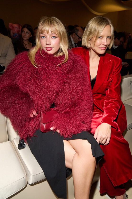 Emporio Armani Spring 2026 Fashion Show Front Row