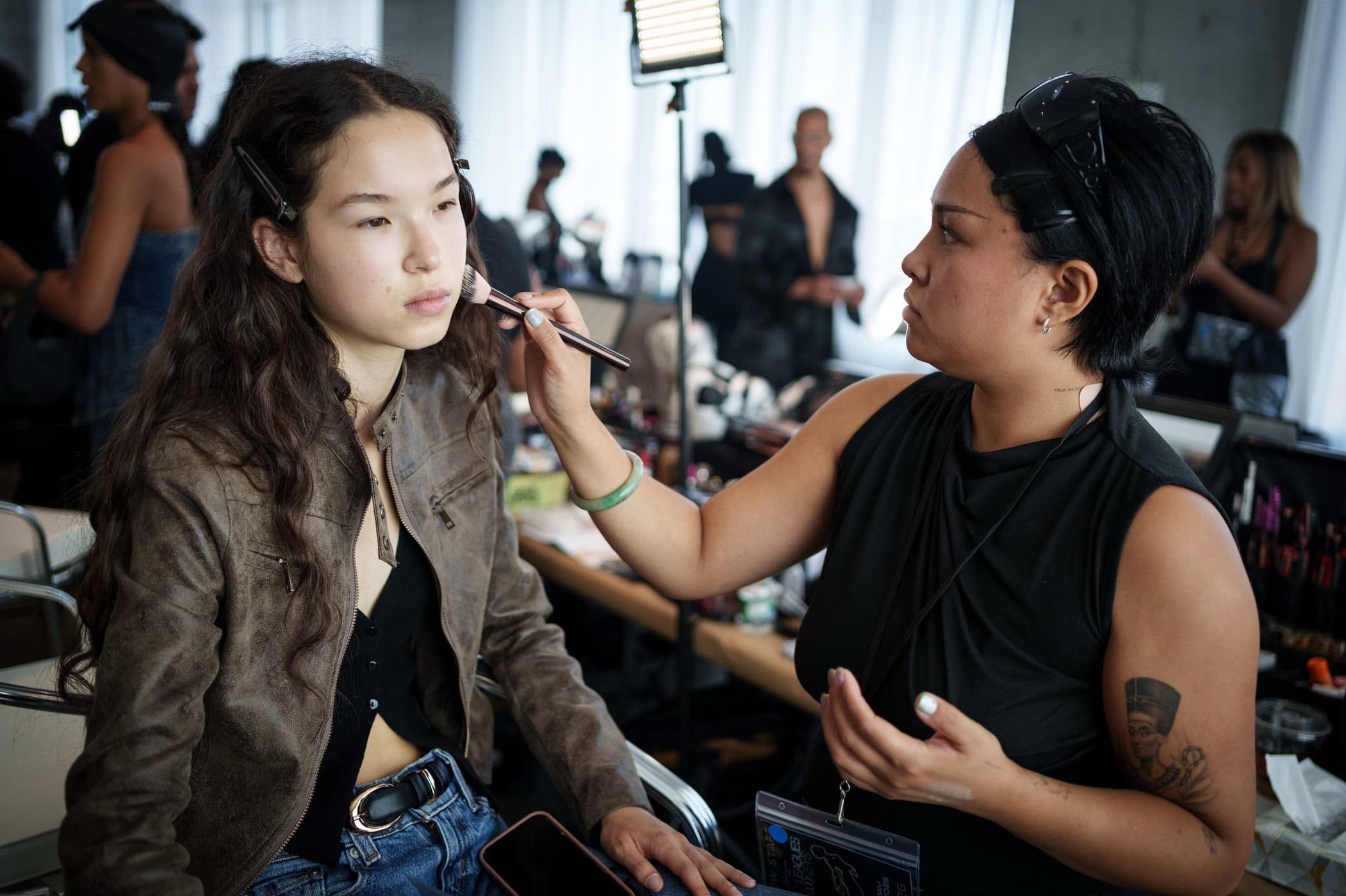 L Enchanteur Spring 2026 Fashion Show Backstage