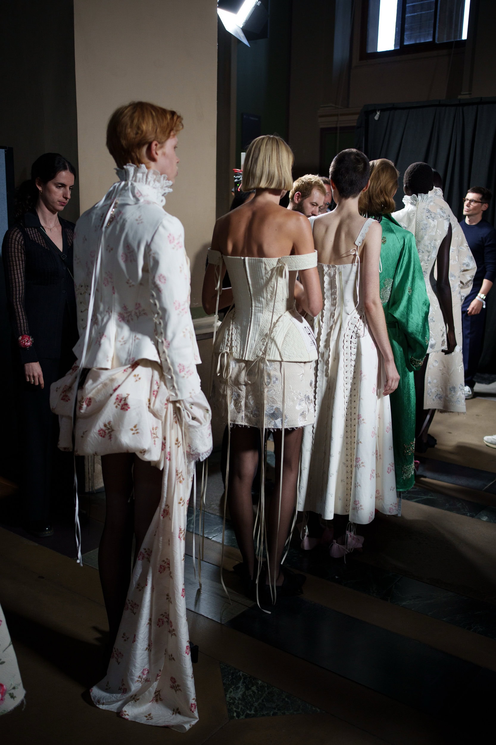Erdem Spring 2026 Fashion Show Backstage