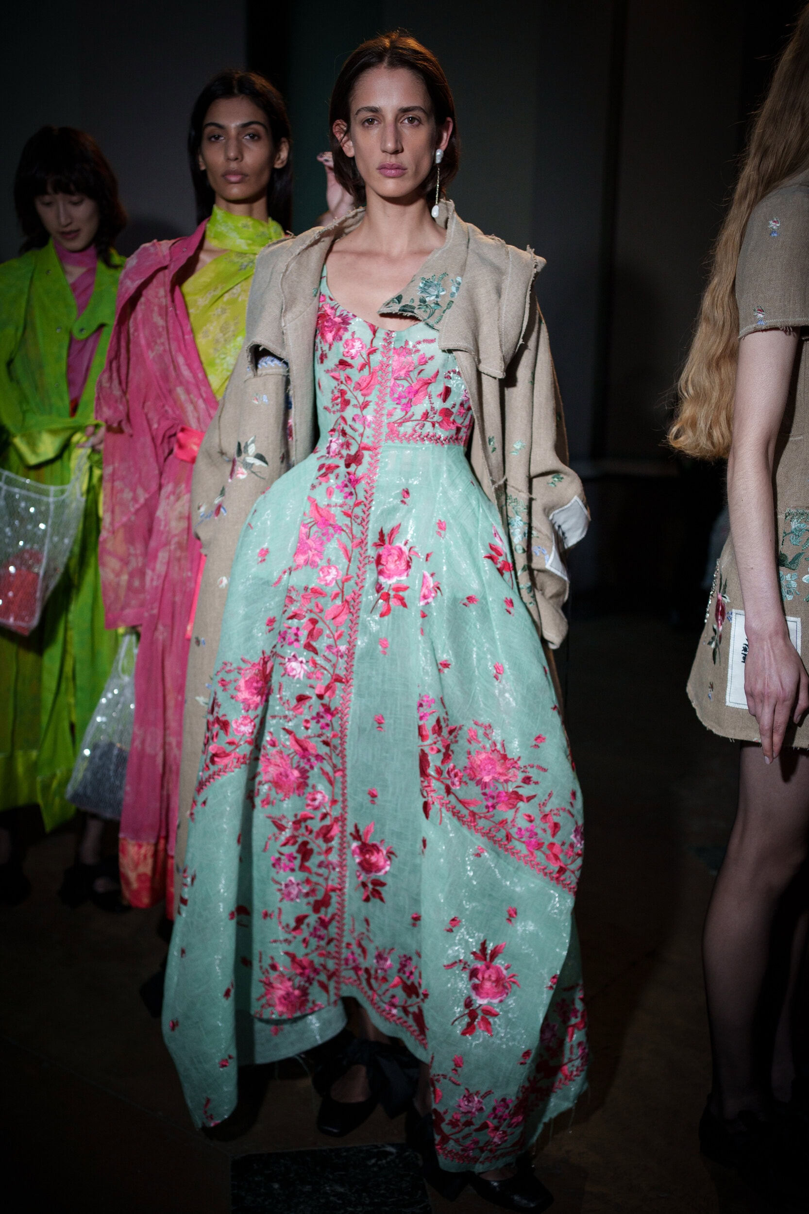 Erdem Spring 2026 Fashion Show Backstage