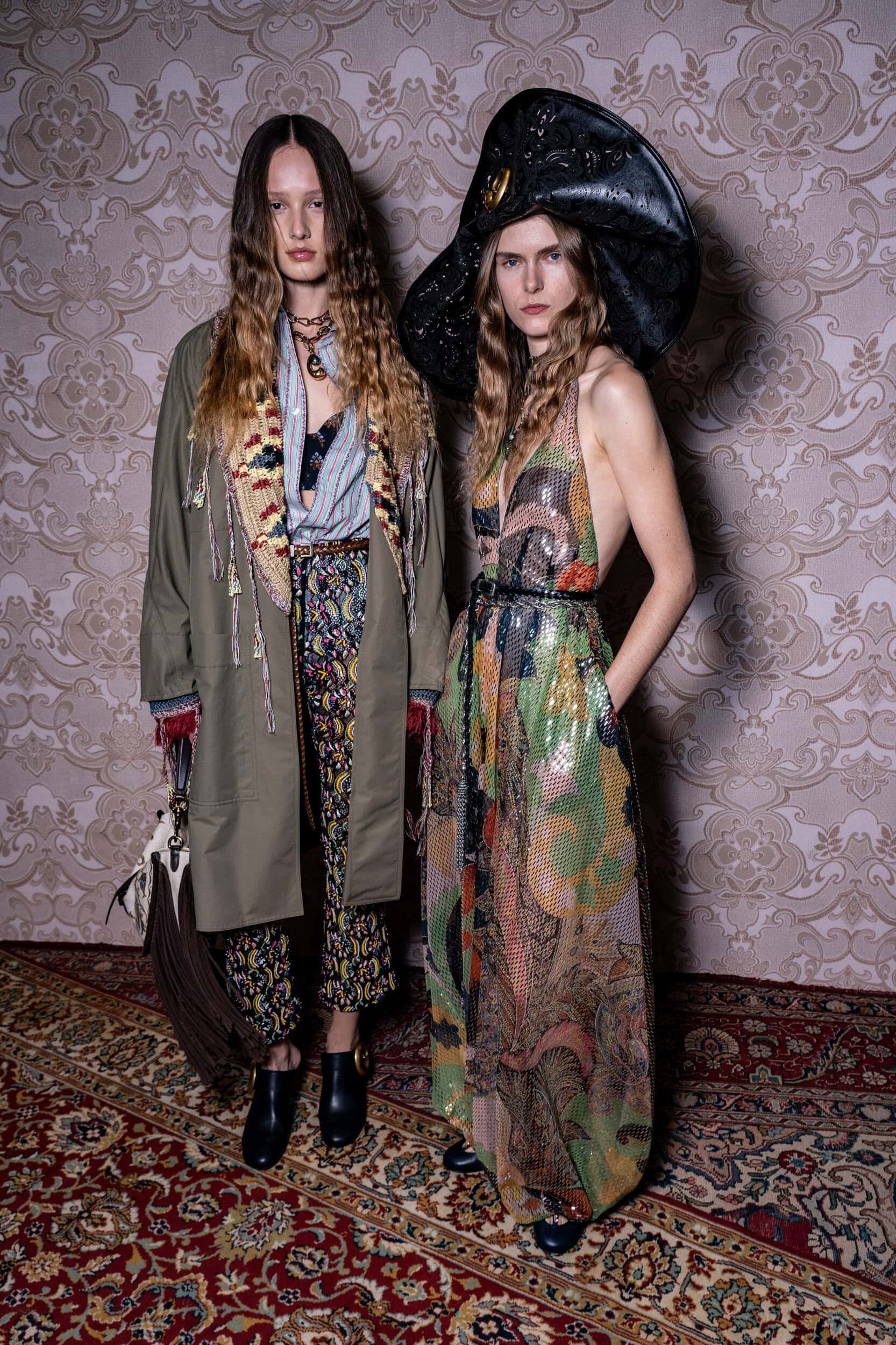 Etro Spring 2026 Fashion Show Backstage