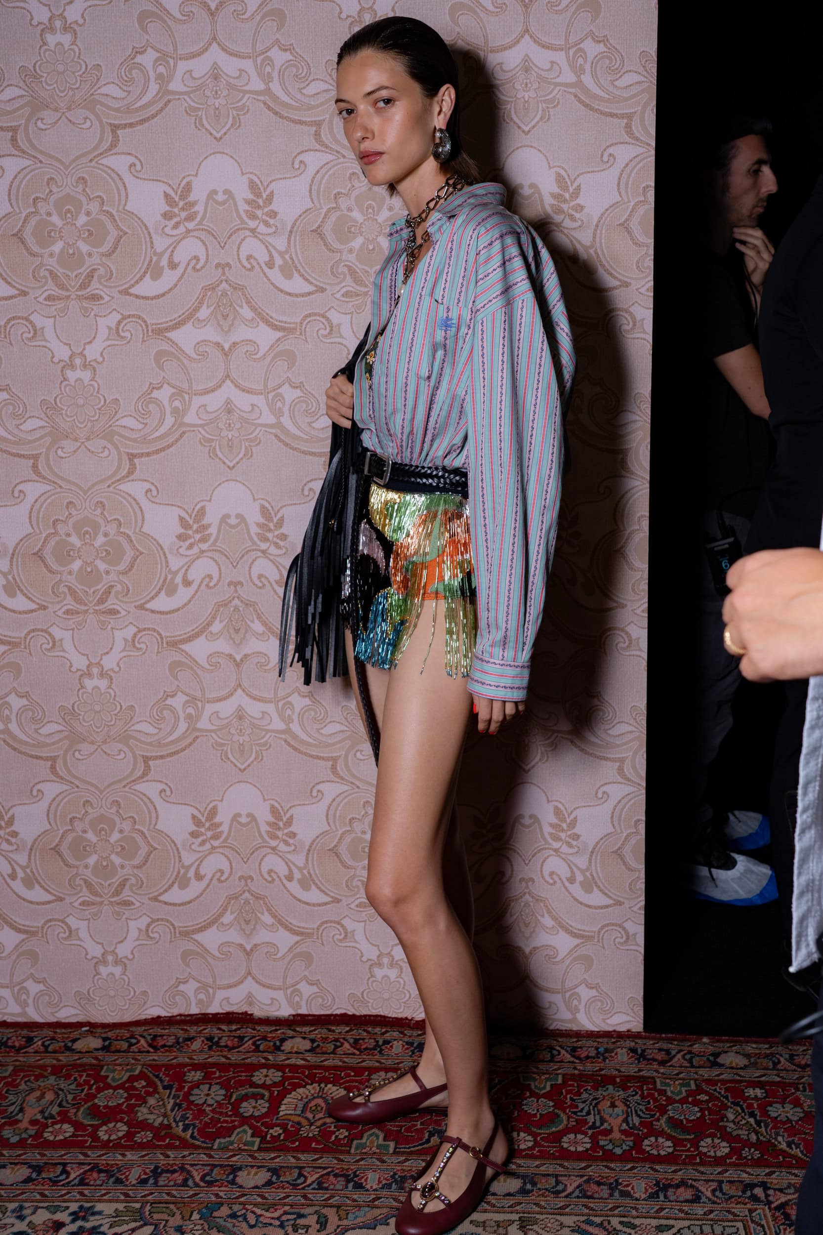 Etro Spring 2026 Fashion Show Backstage