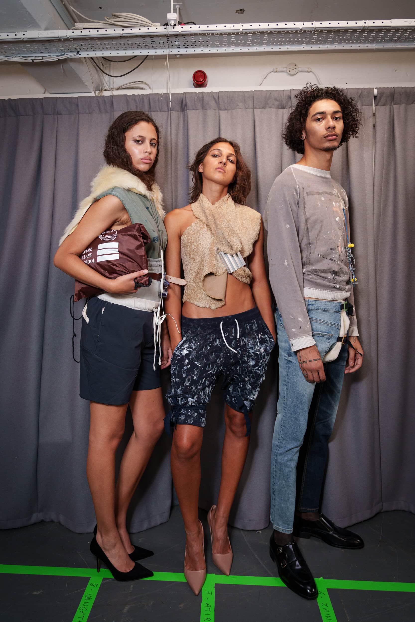 Fashion East Spring 2026 Fashion Show Backstage