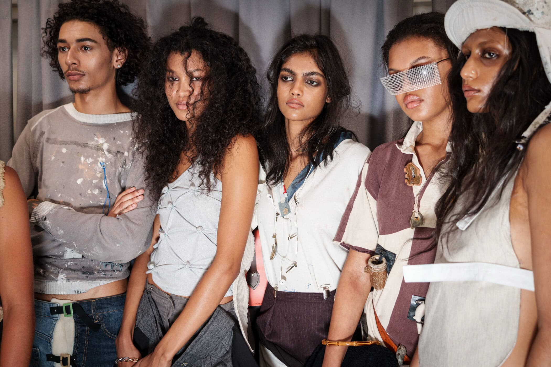 Fashion East Spring 2026 Fashion Show Backstage