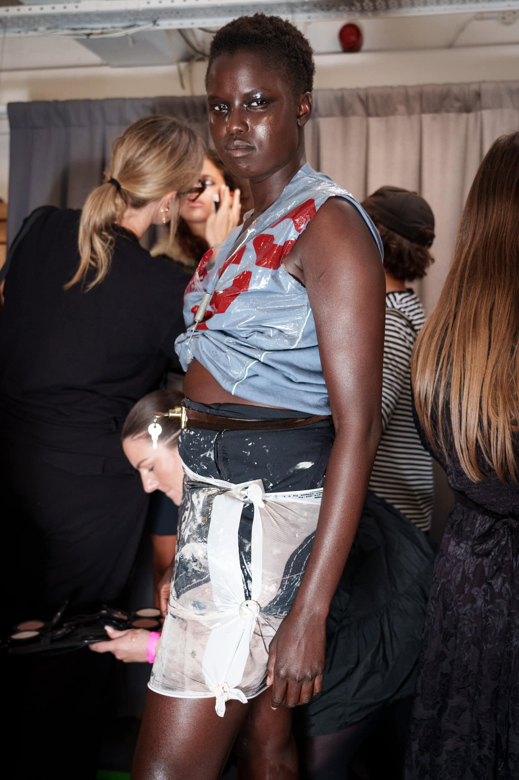 Fashion East Spring 2026 Fashion Show Backstage