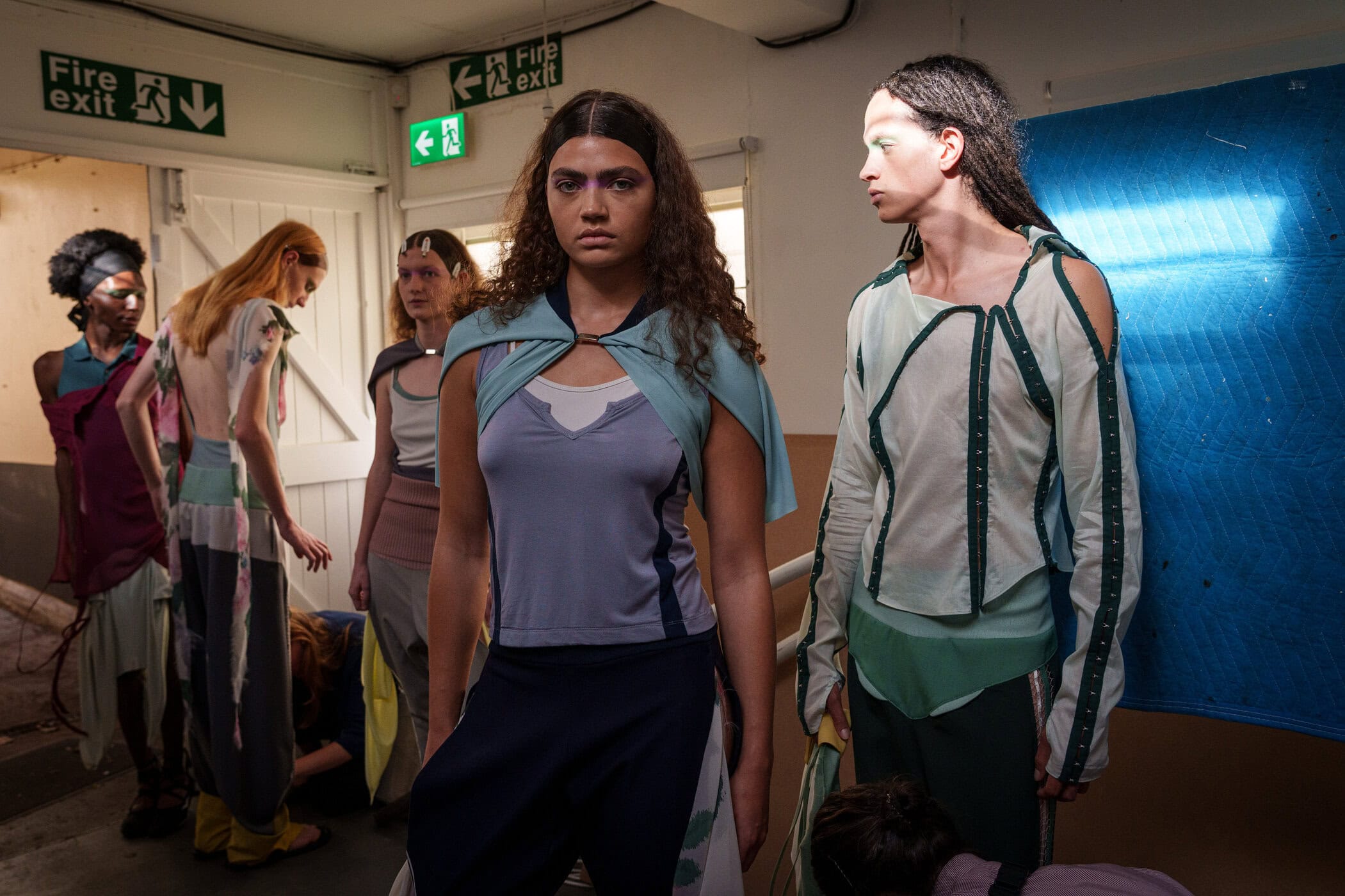 Fashion East Spring 2026 Fashion Show Backstage