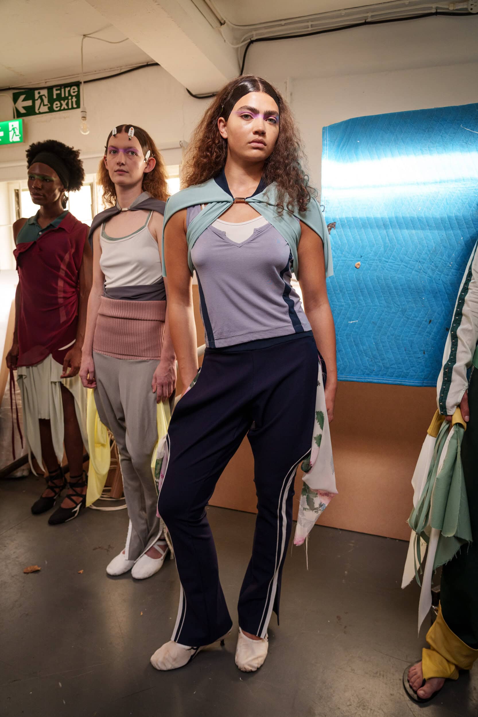 Fashion East Spring 2026 Fashion Show Backstage