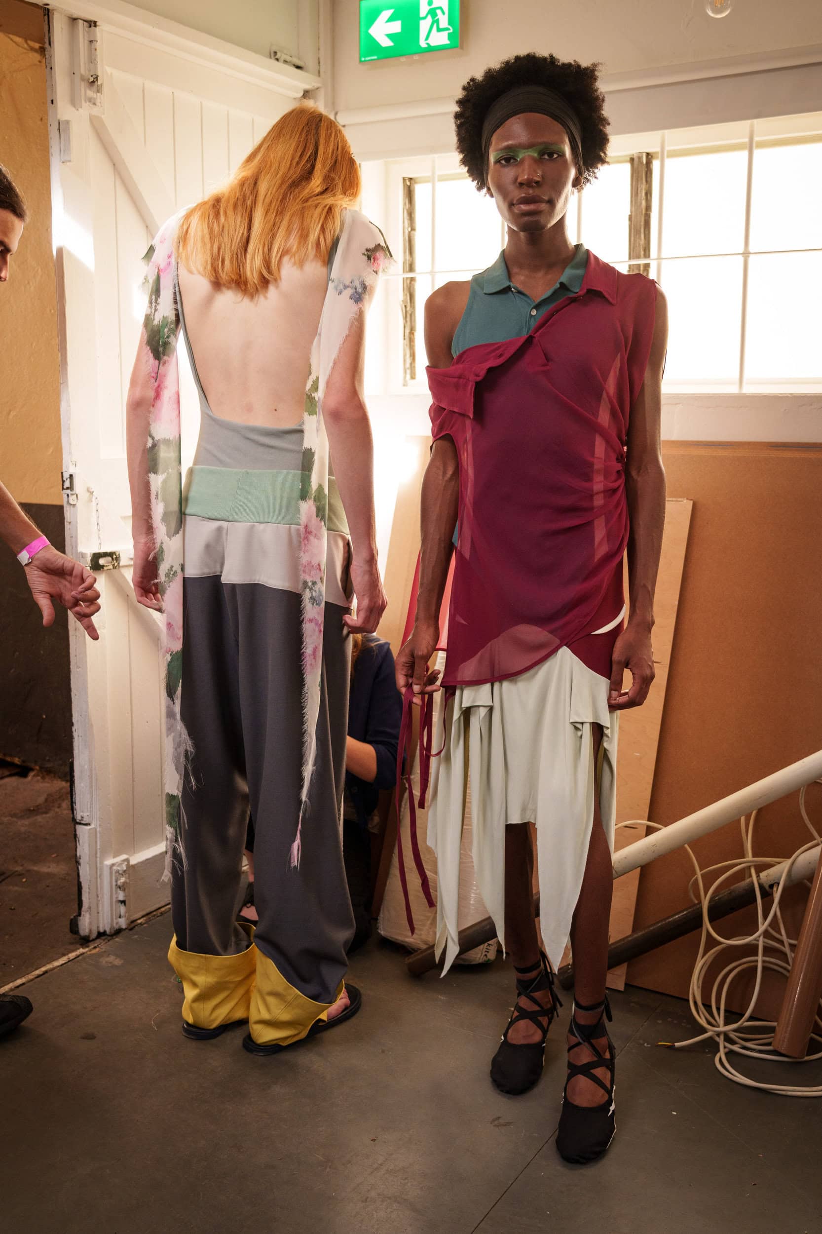 Fashion East Spring 2026 Fashion Show Backstage