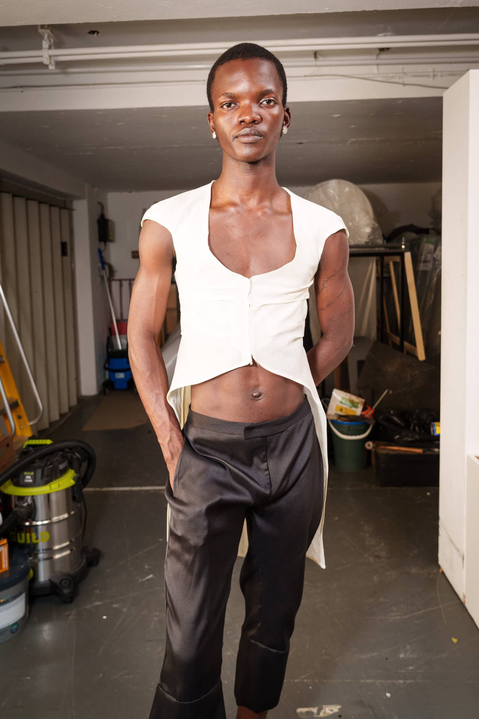 Fashion East Spring 2026 Fashion Show Backstage