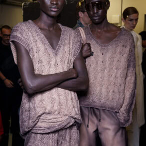 Ferrari Spring 2026 Fashion Show Backstage