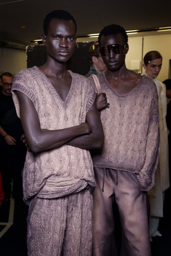 Ferrari Spring 2026 Fashion Show Backstage
