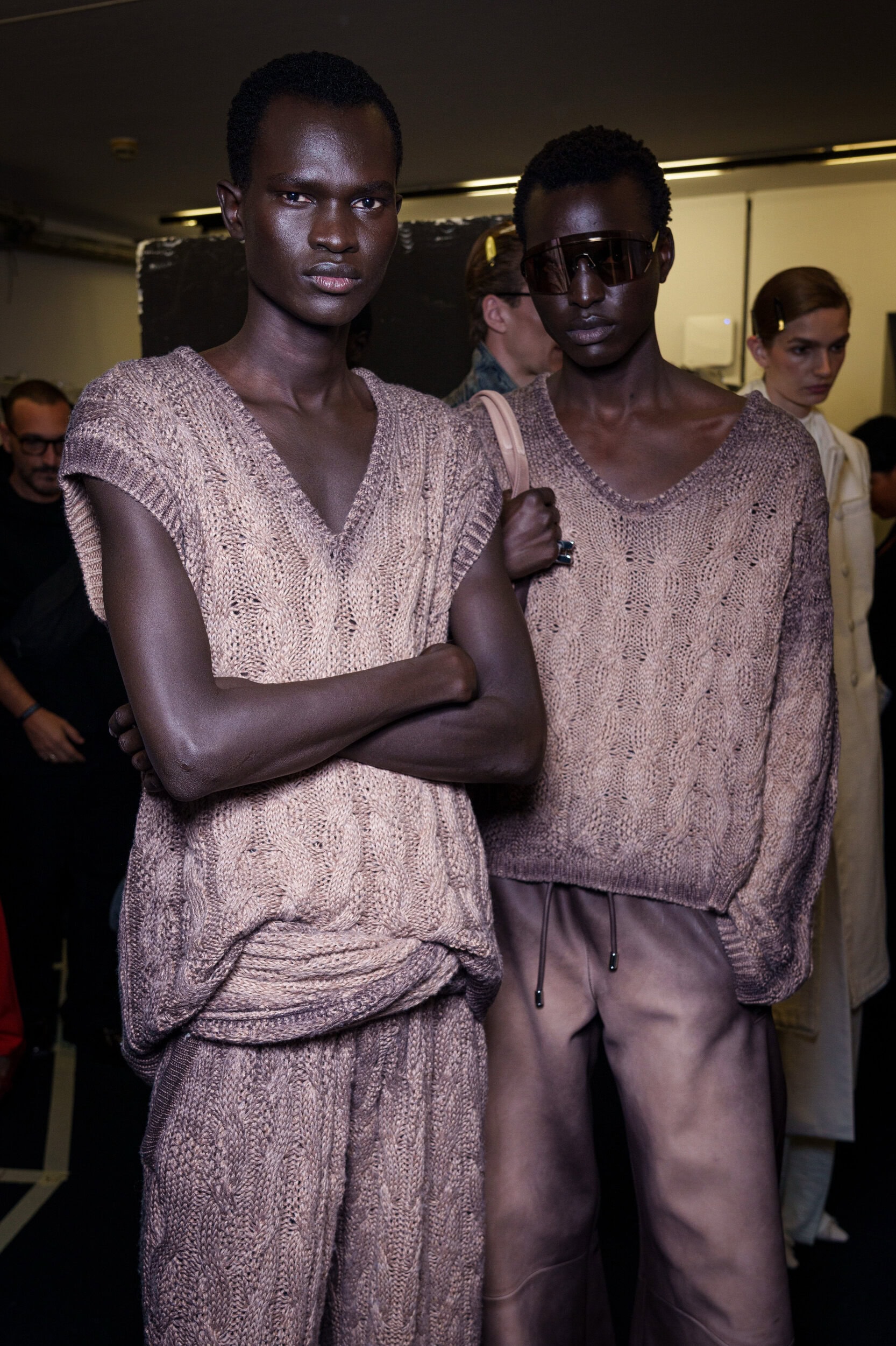 Ferrari Spring 2026 Fashion Show Backstage