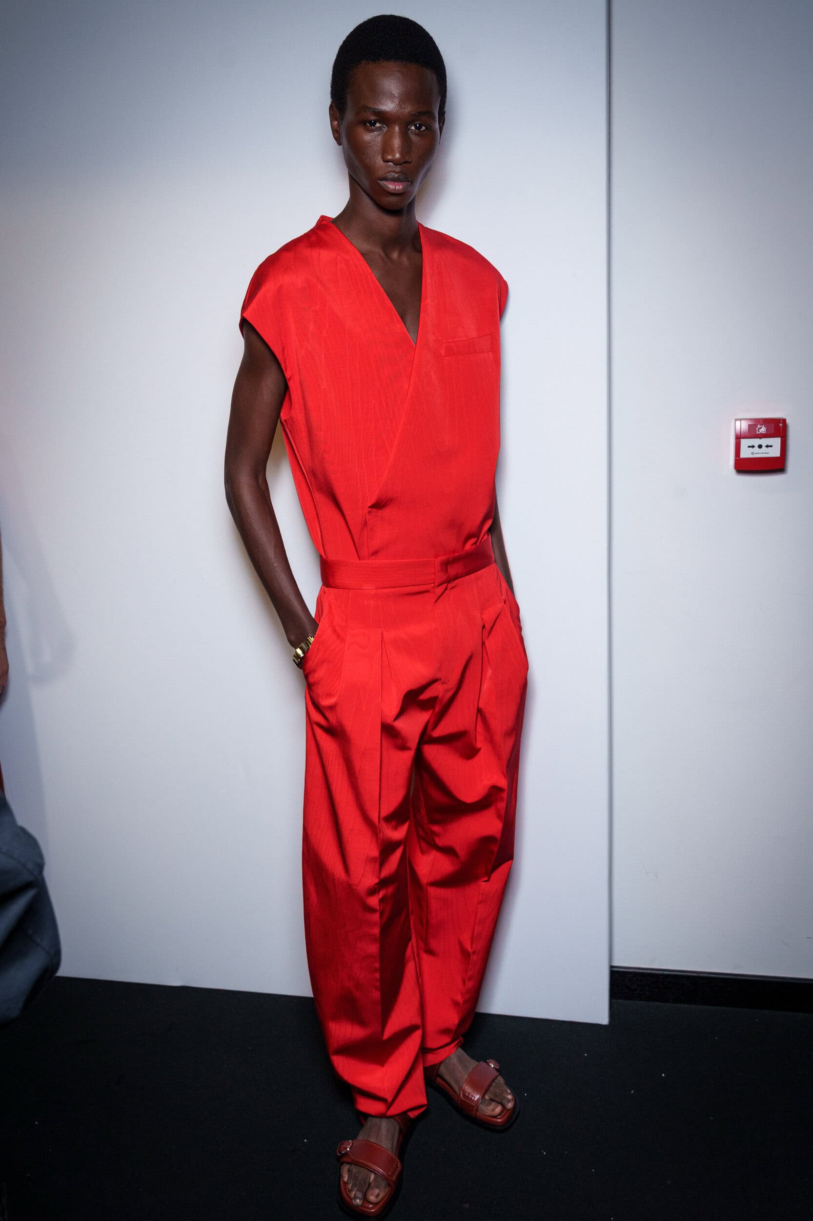 Ferrari Spring 2026 Fashion Show Backstage