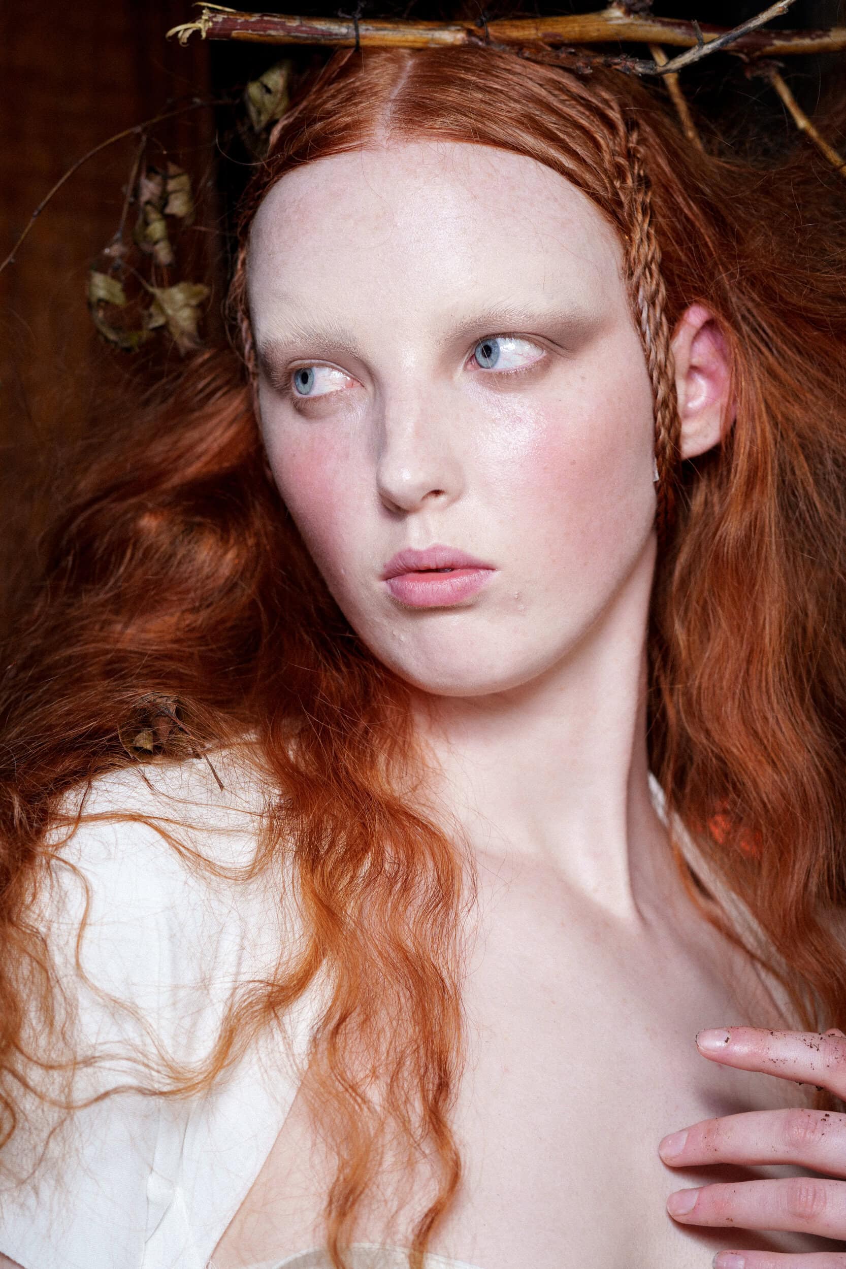 Dilara Findikoglu Spring 2026 Fashion Show Backstage