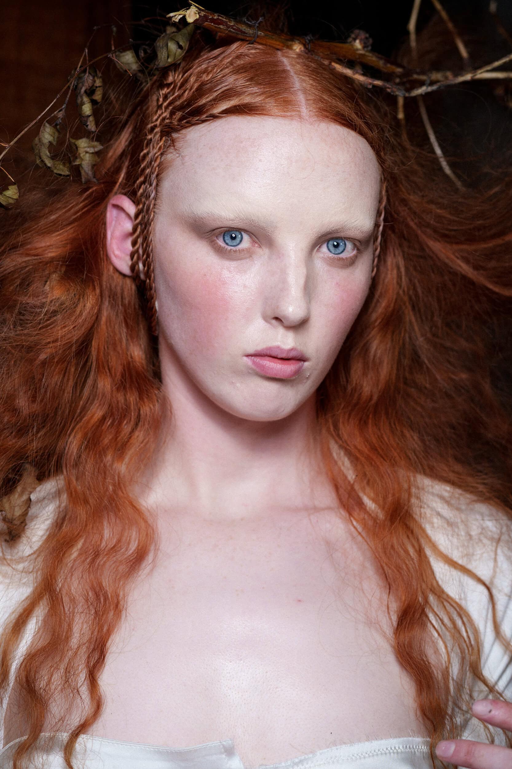 Dilara Findikoglu Spring 2026 Fashion Show Backstage