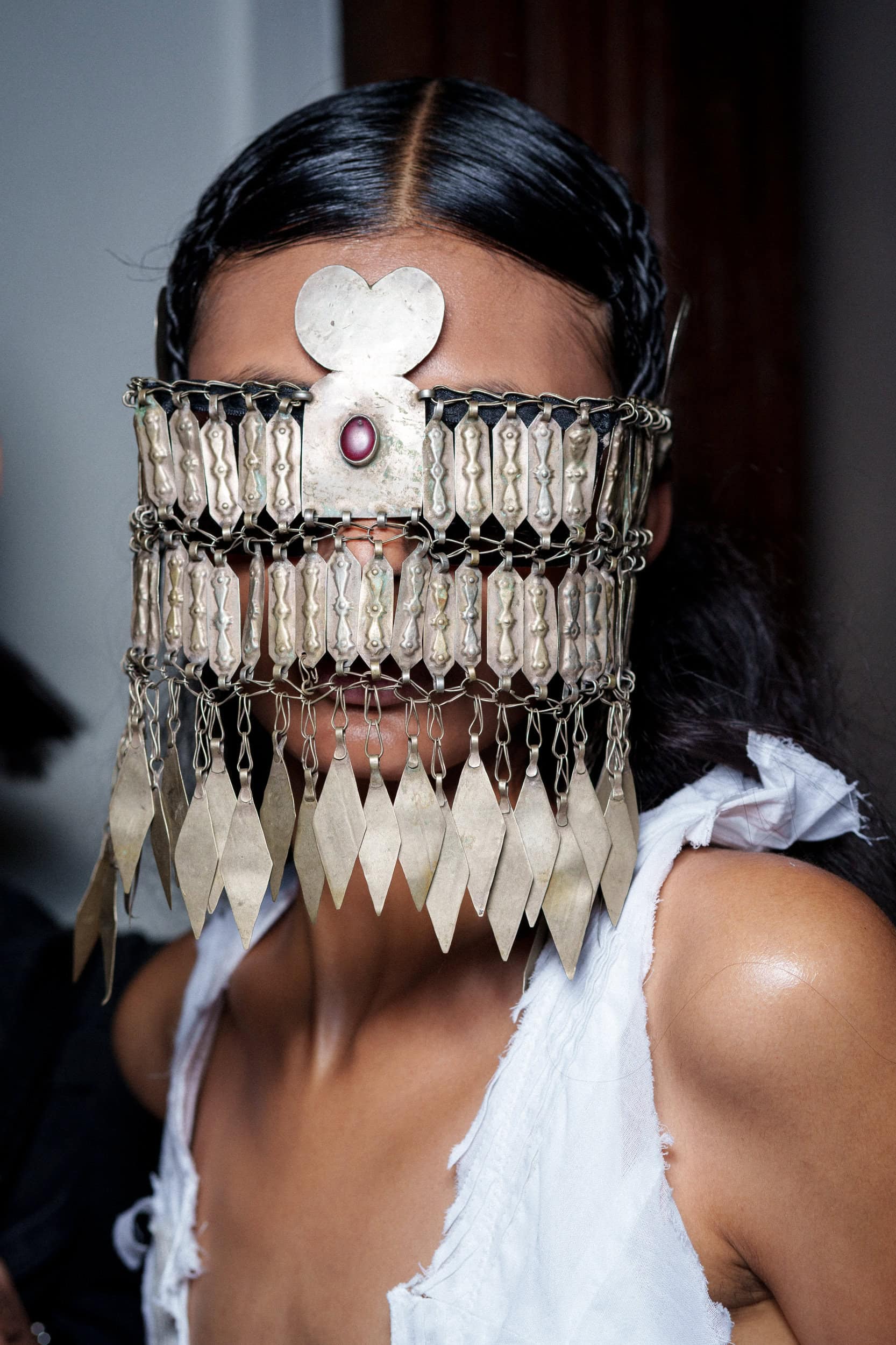 Dilara Findikoglu Spring 2026 Fashion Show Backstage