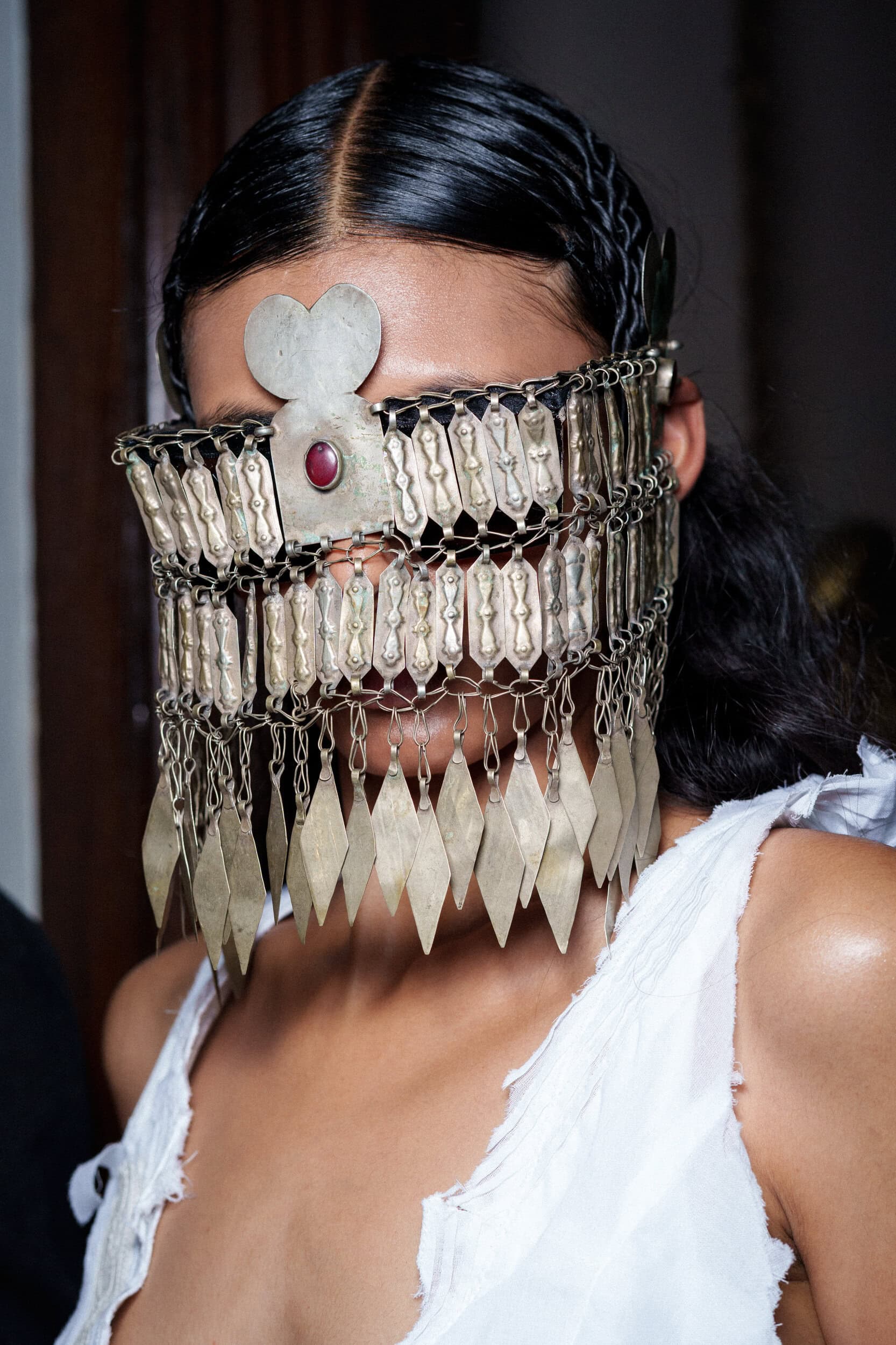 Dilara Findikoglu Spring 2026 Fashion Show Backstage