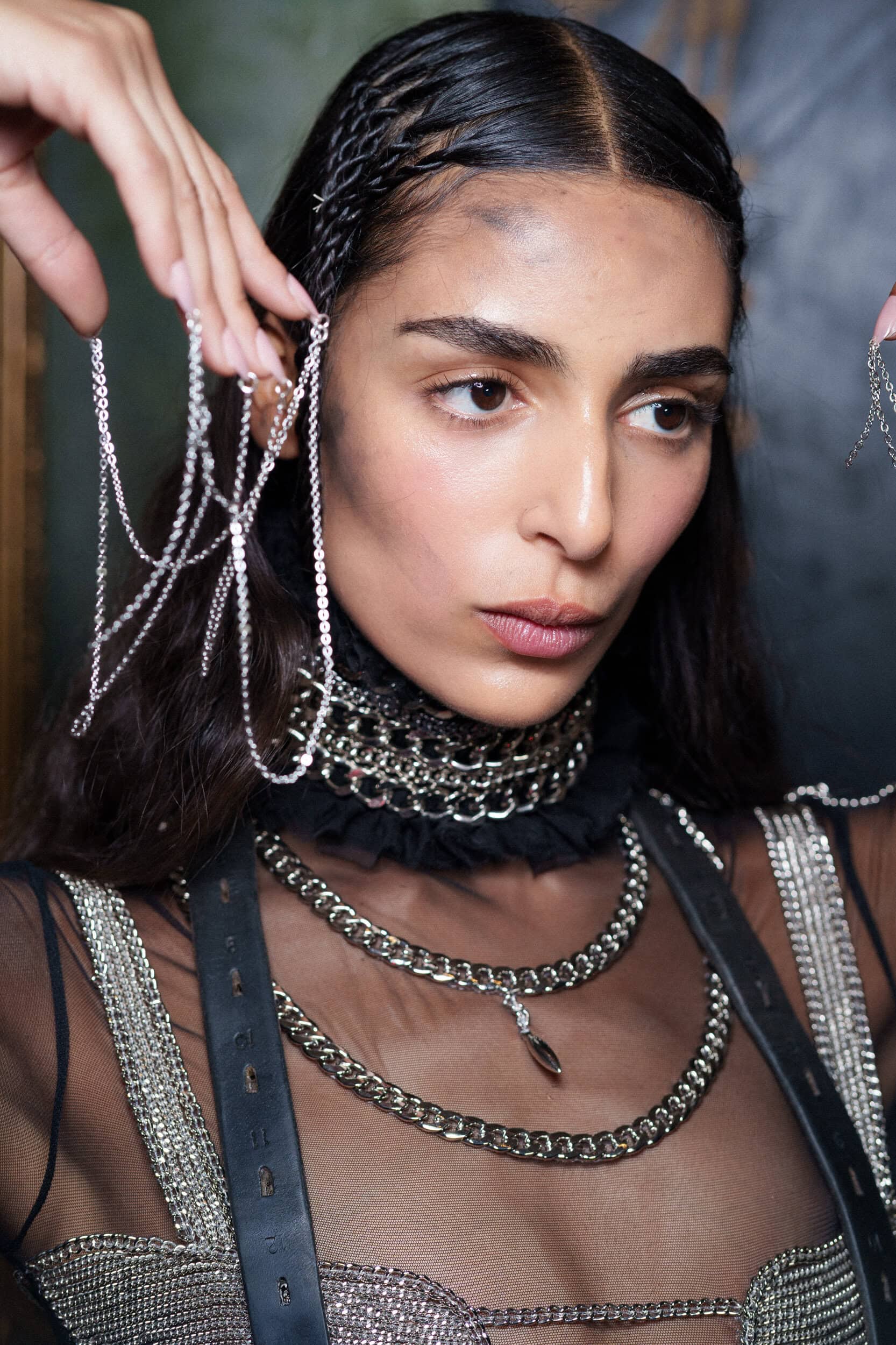 Dilara Findikoglu Spring 2026 Fashion Show Backstage
