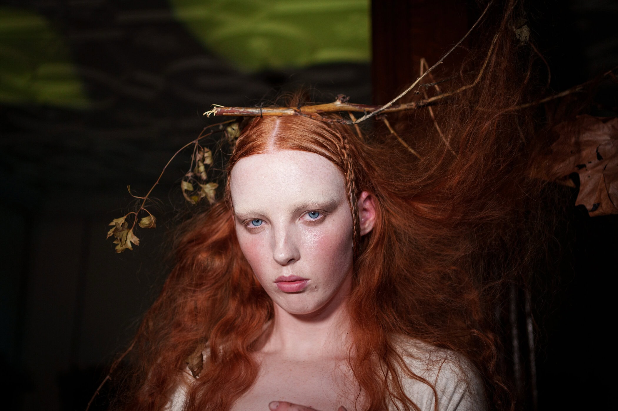 Dilara Findikoglu Spring 2026 Fashion Show Backstage