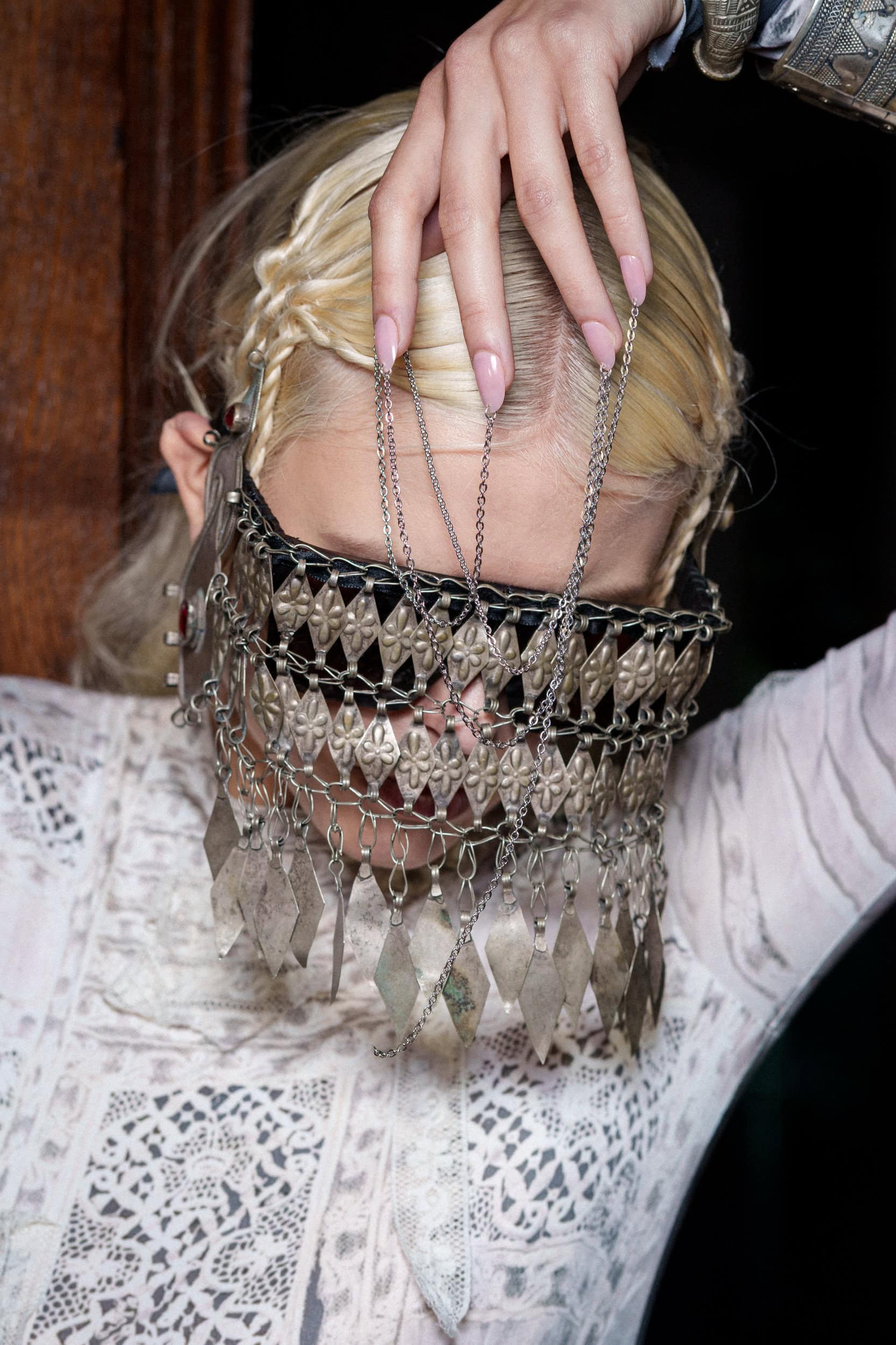 Dilara Findikoglu Spring 2026 Fashion Show Backstage