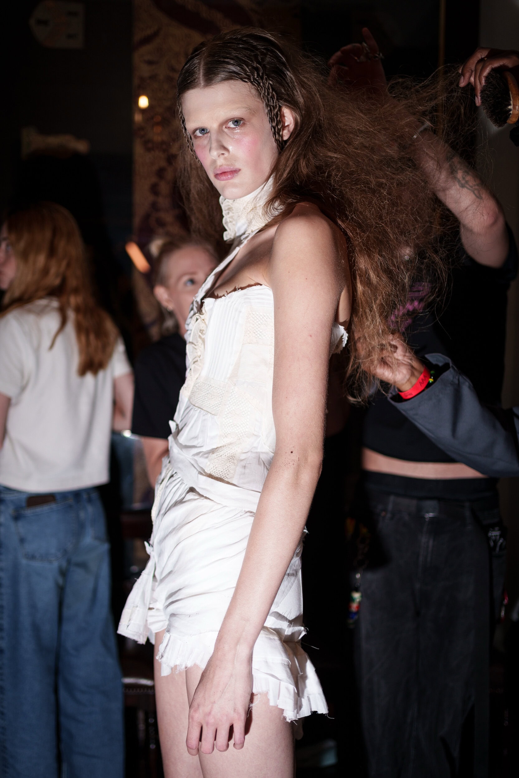 Dilara Findikoglu Spring 2026 Fashion Show Backstage