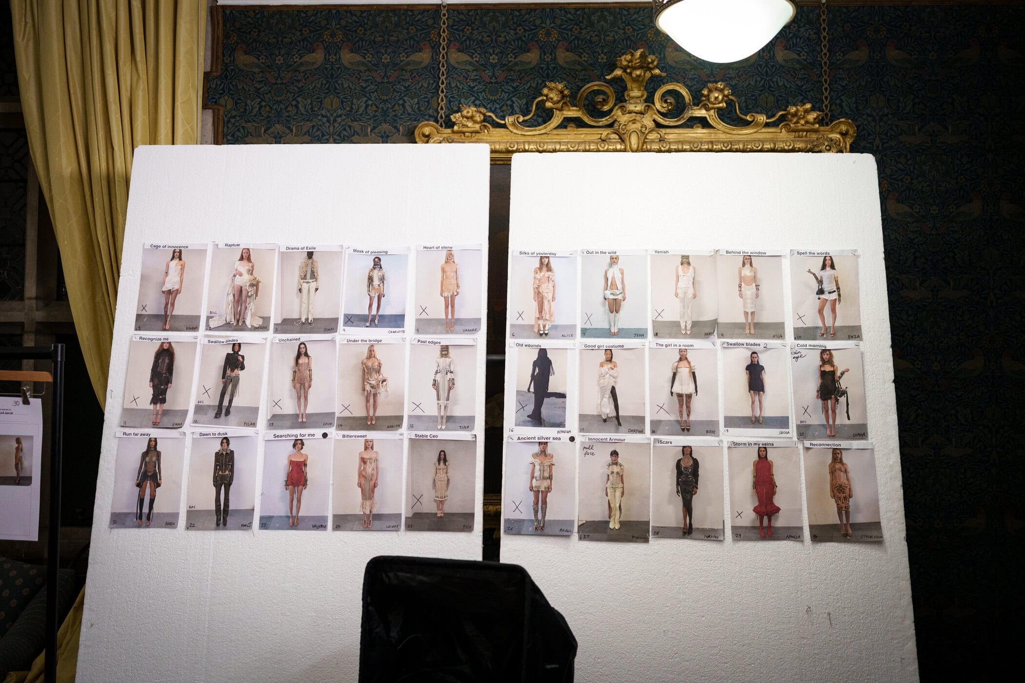 Dilara Findikoglu Spring 2026 Fashion Show Backstage