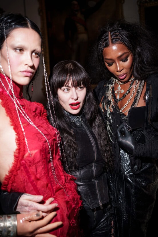 Dilara Findikoglu Spring 2026 Fashion Show Backstage