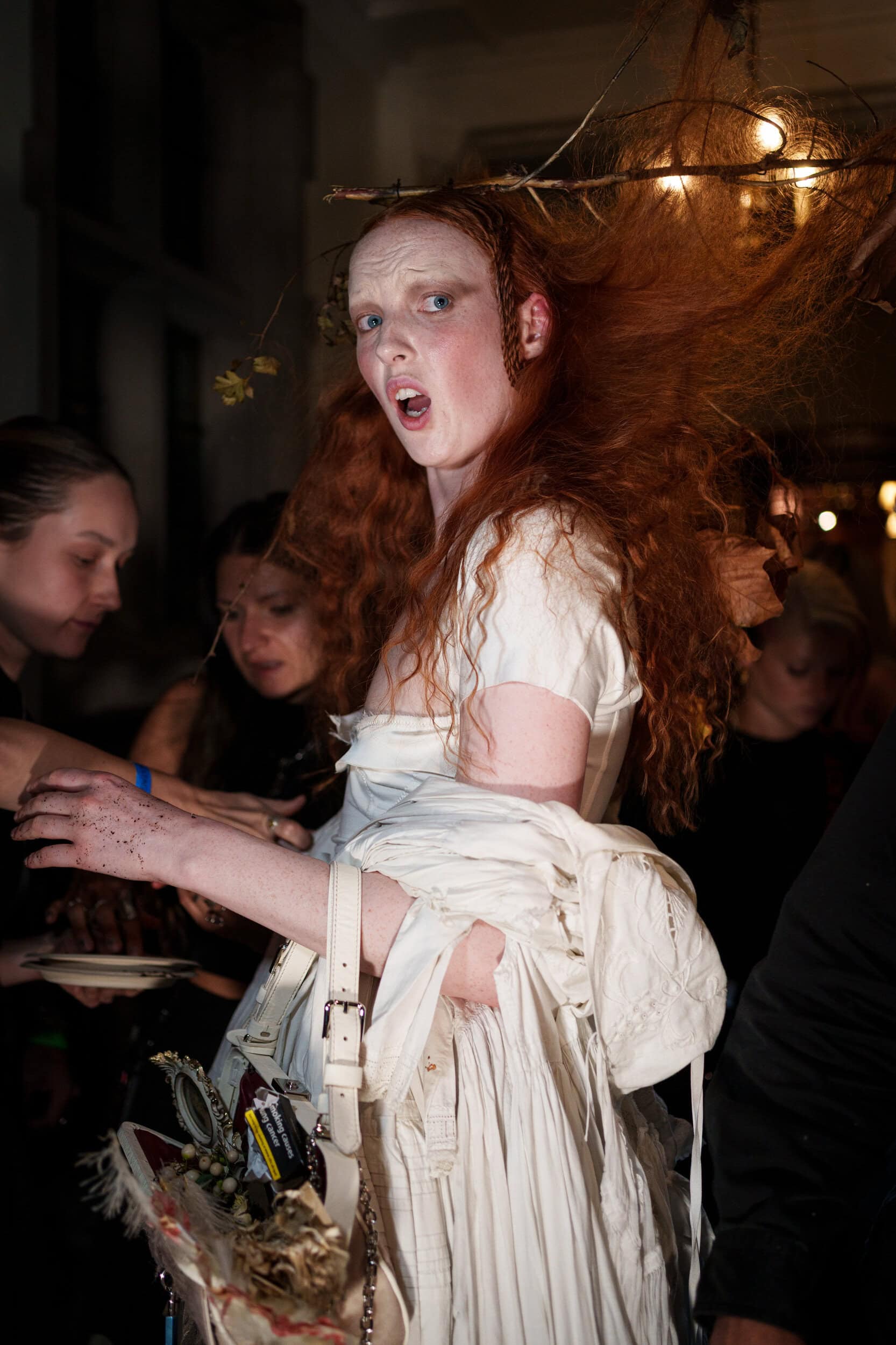 Dilara Findikoglu Spring 2026 Fashion Show Backstage