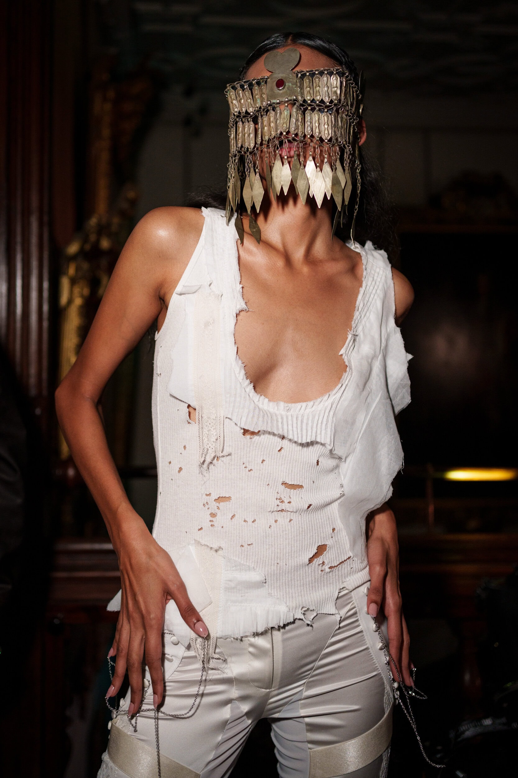 Dilara Findikoglu Spring 2026 Fashion Show Backstage