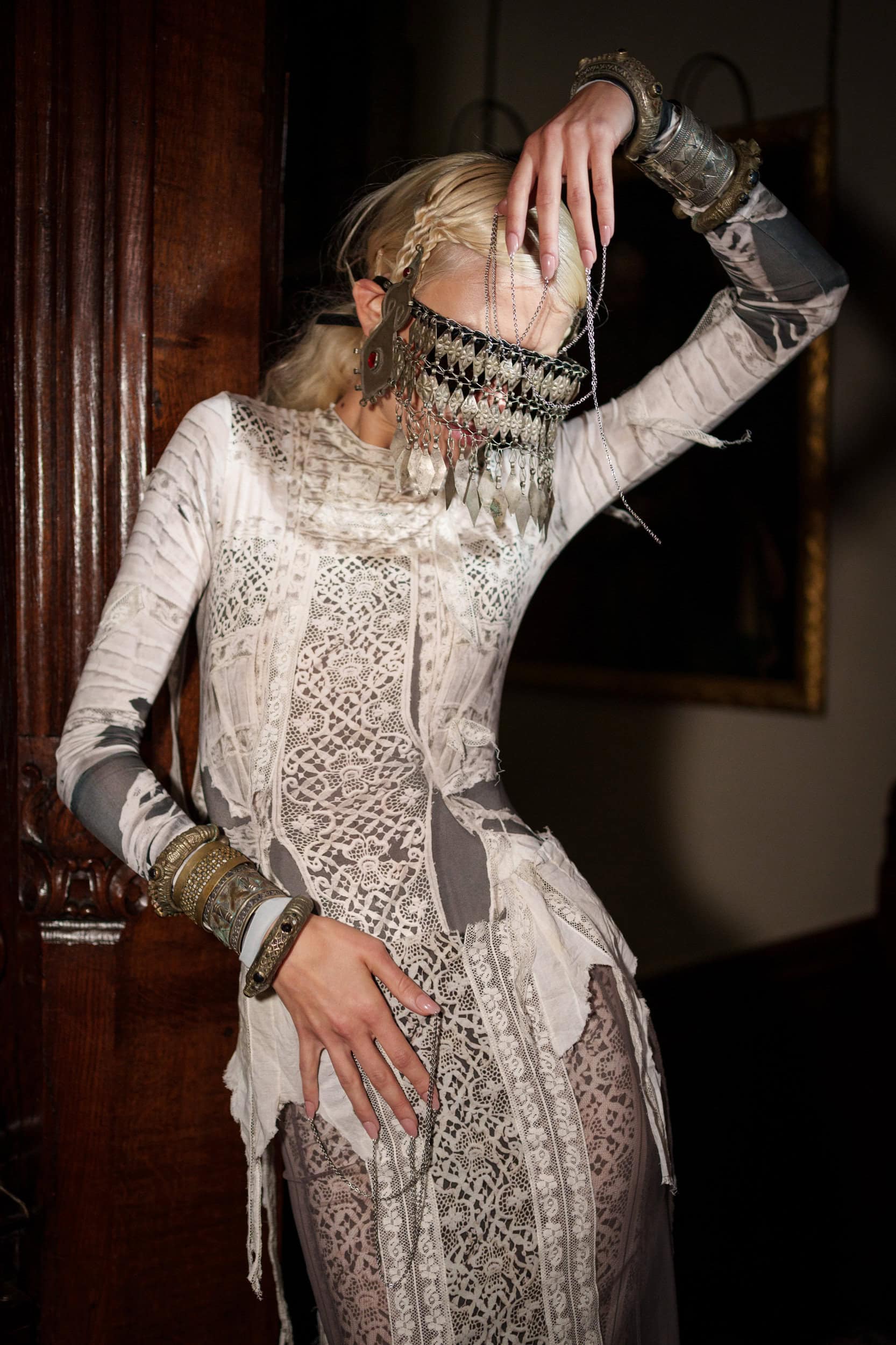 Dilara Findikoglu Spring 2026 Fashion Show Backstage
