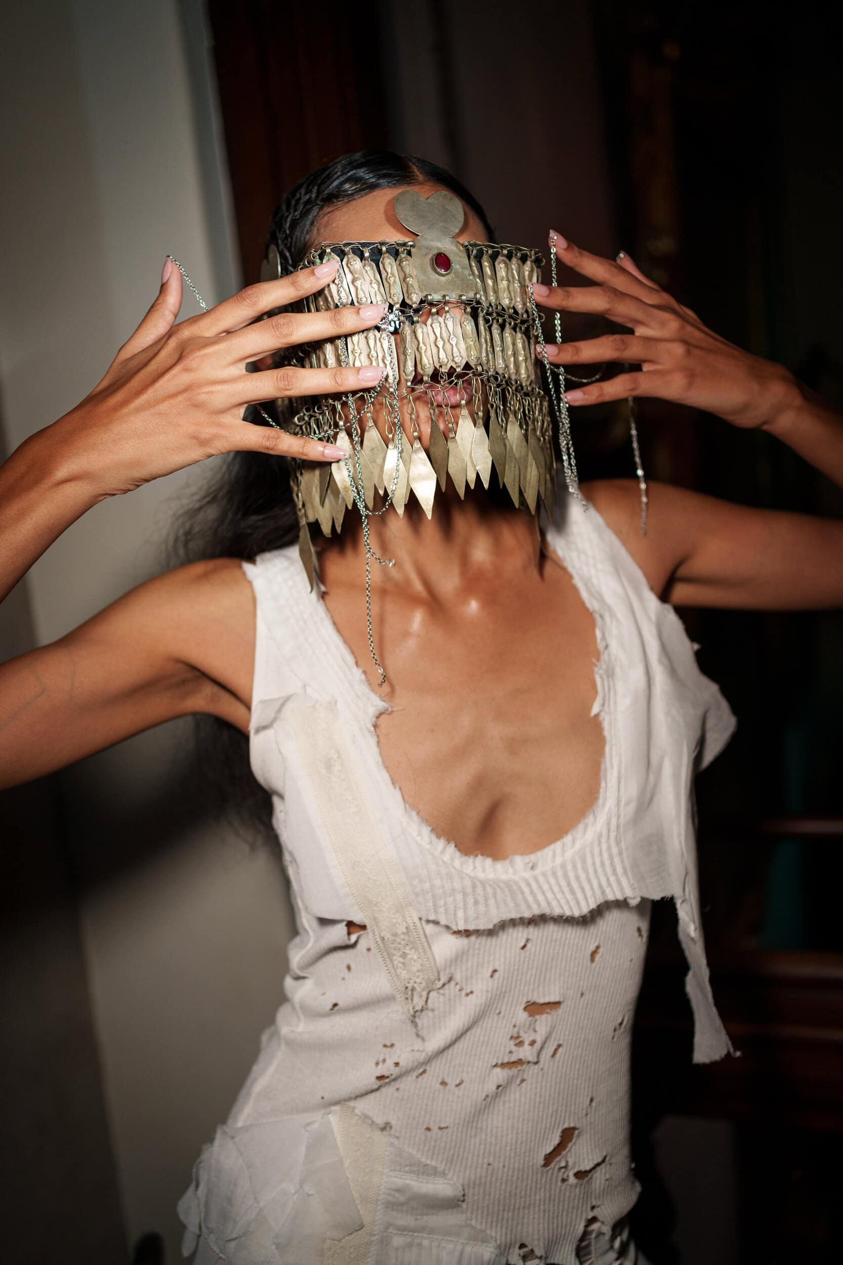 Dilara Findikoglu Spring 2026 Fashion Show Backstage
