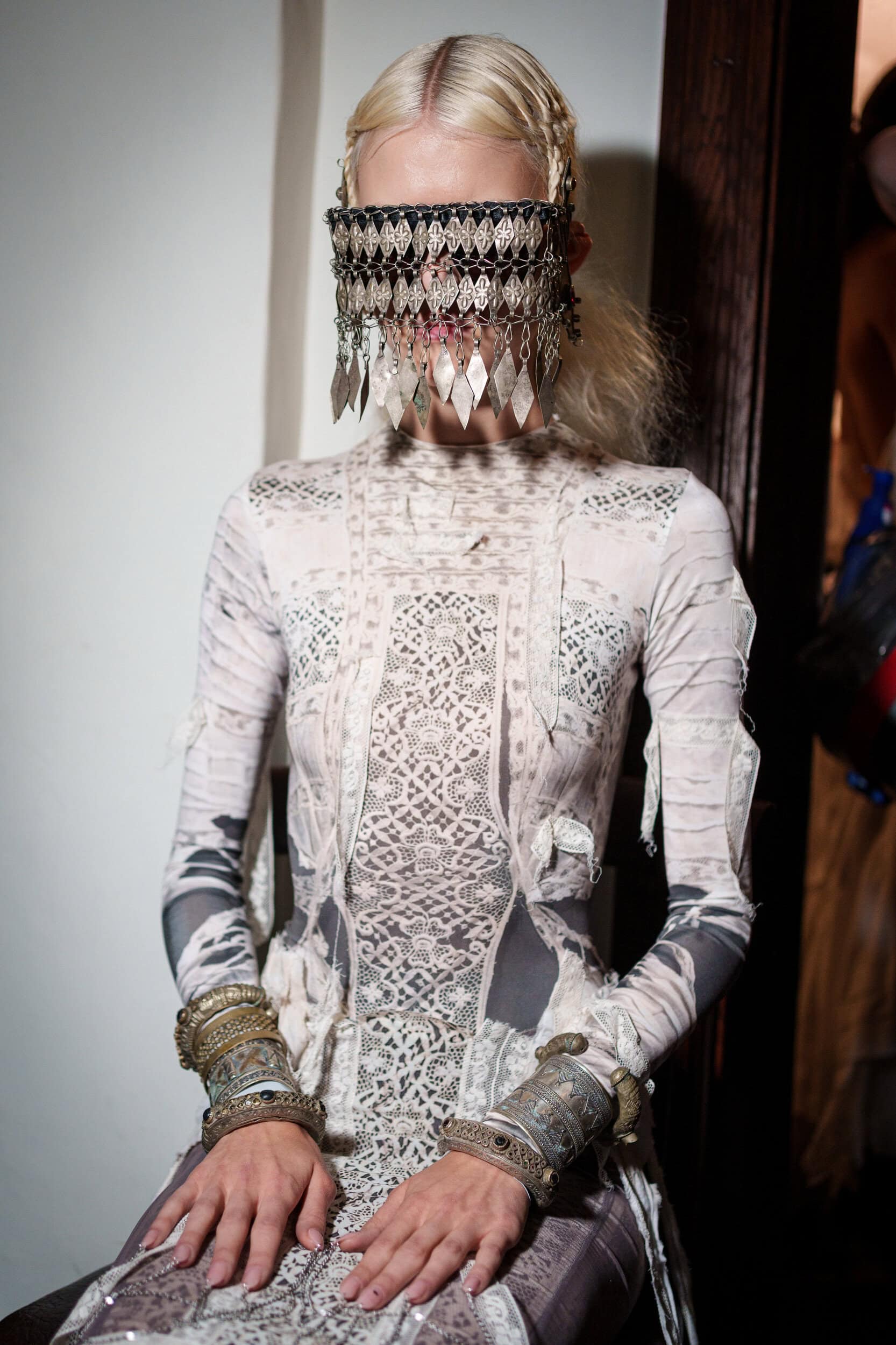 Dilara Findikoglu Spring 2026 Fashion Show Backstage