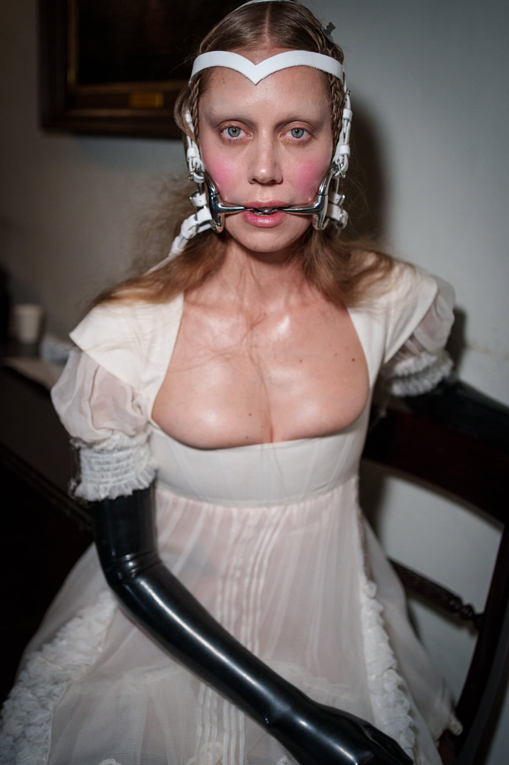 Dilara Findikoglu Spring 2026 Fashion Show Backstage