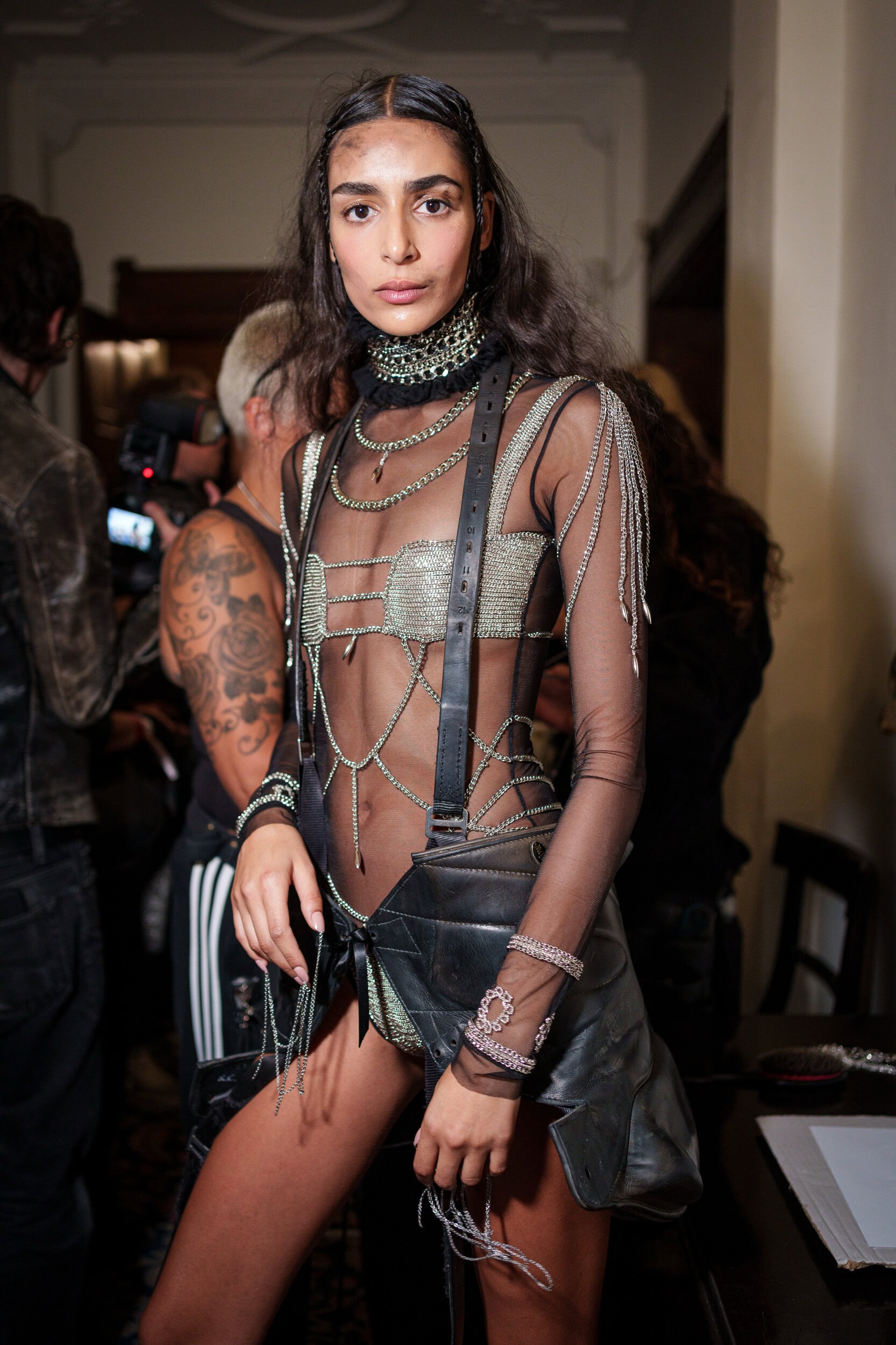 Dilara Findikoglu Spring 2026 Fashion Show Backstage