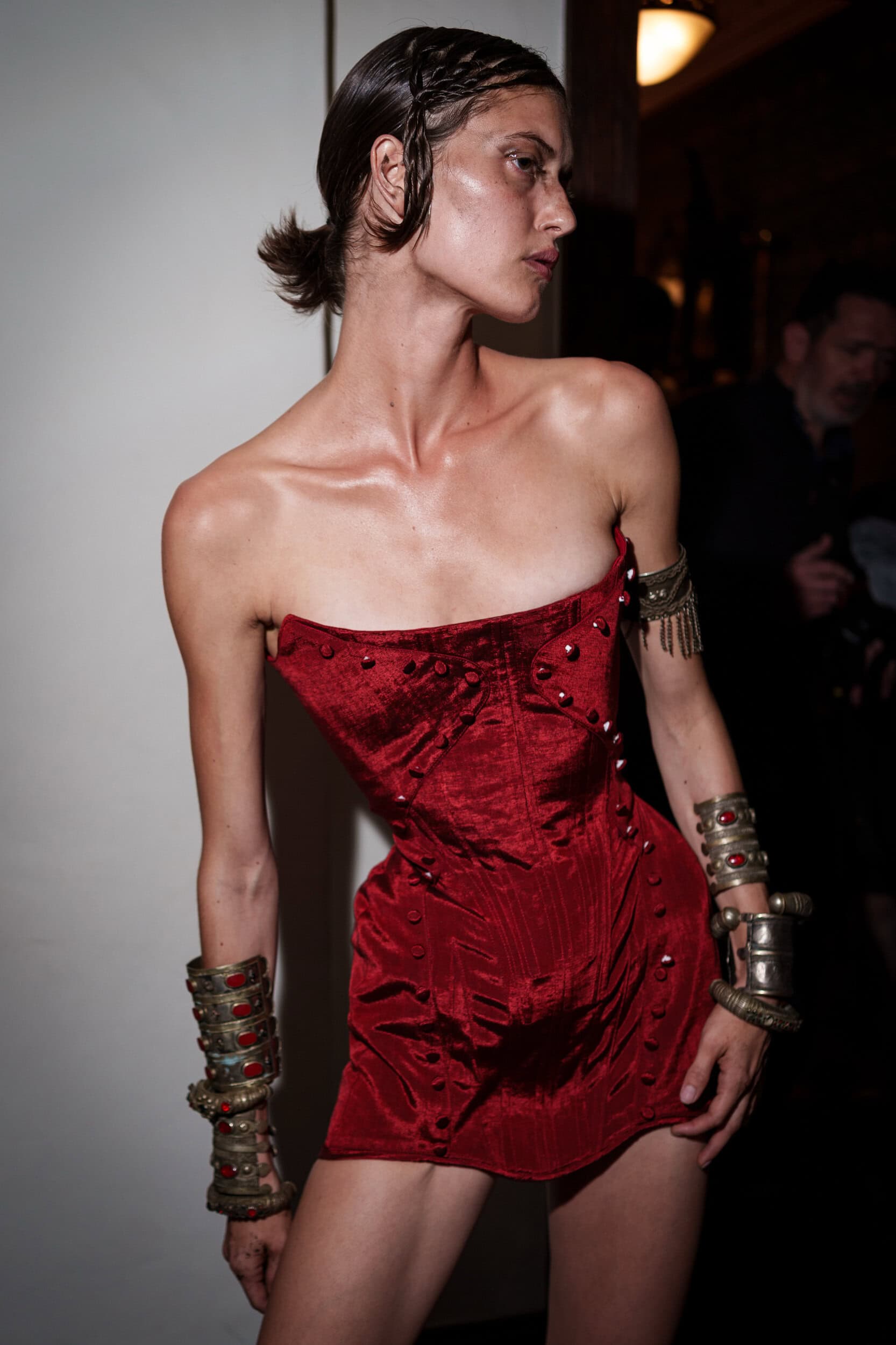 Dilara Findikoglu Spring 2026 Fashion Show Backstage